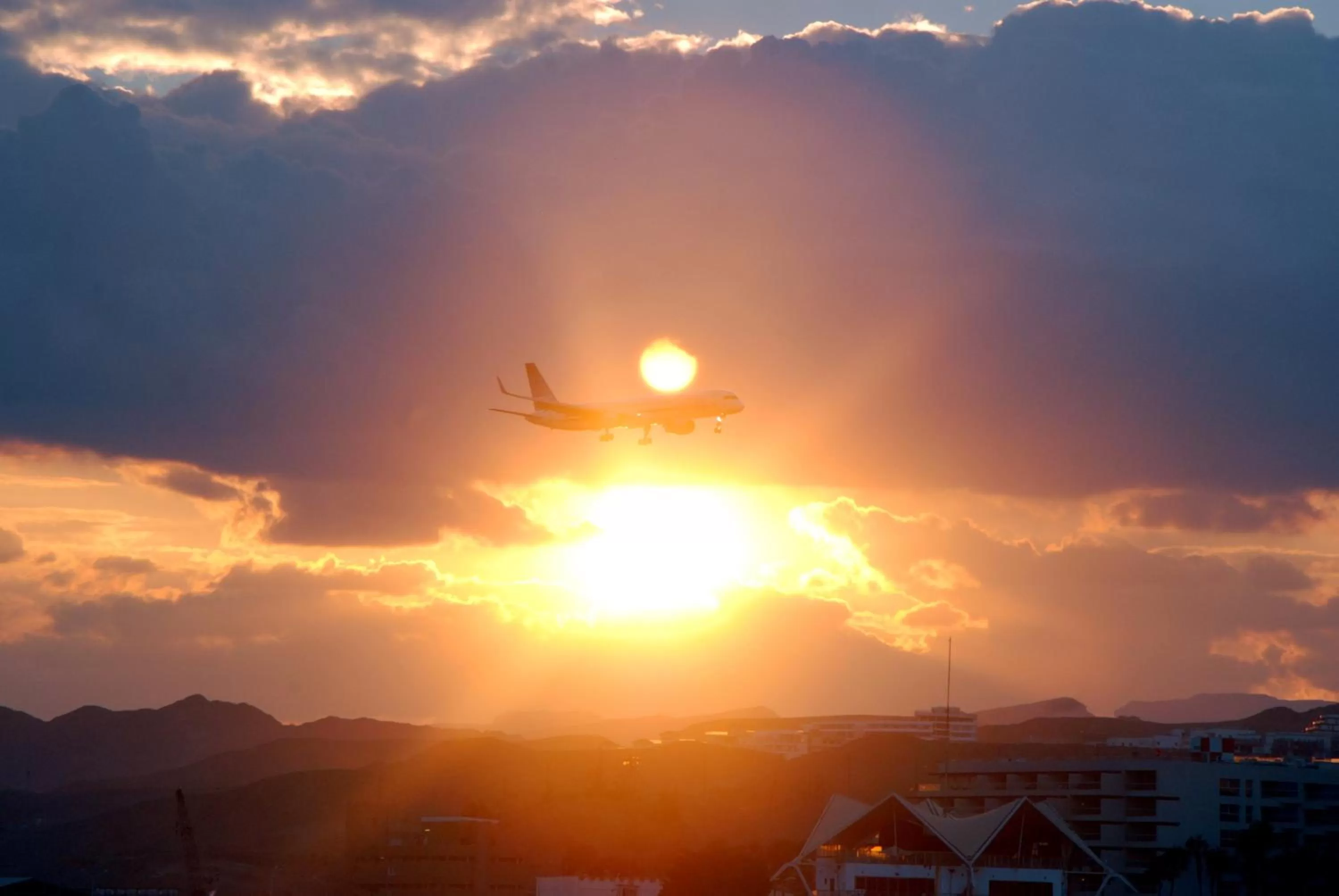Sunset in Red Sea Hotel