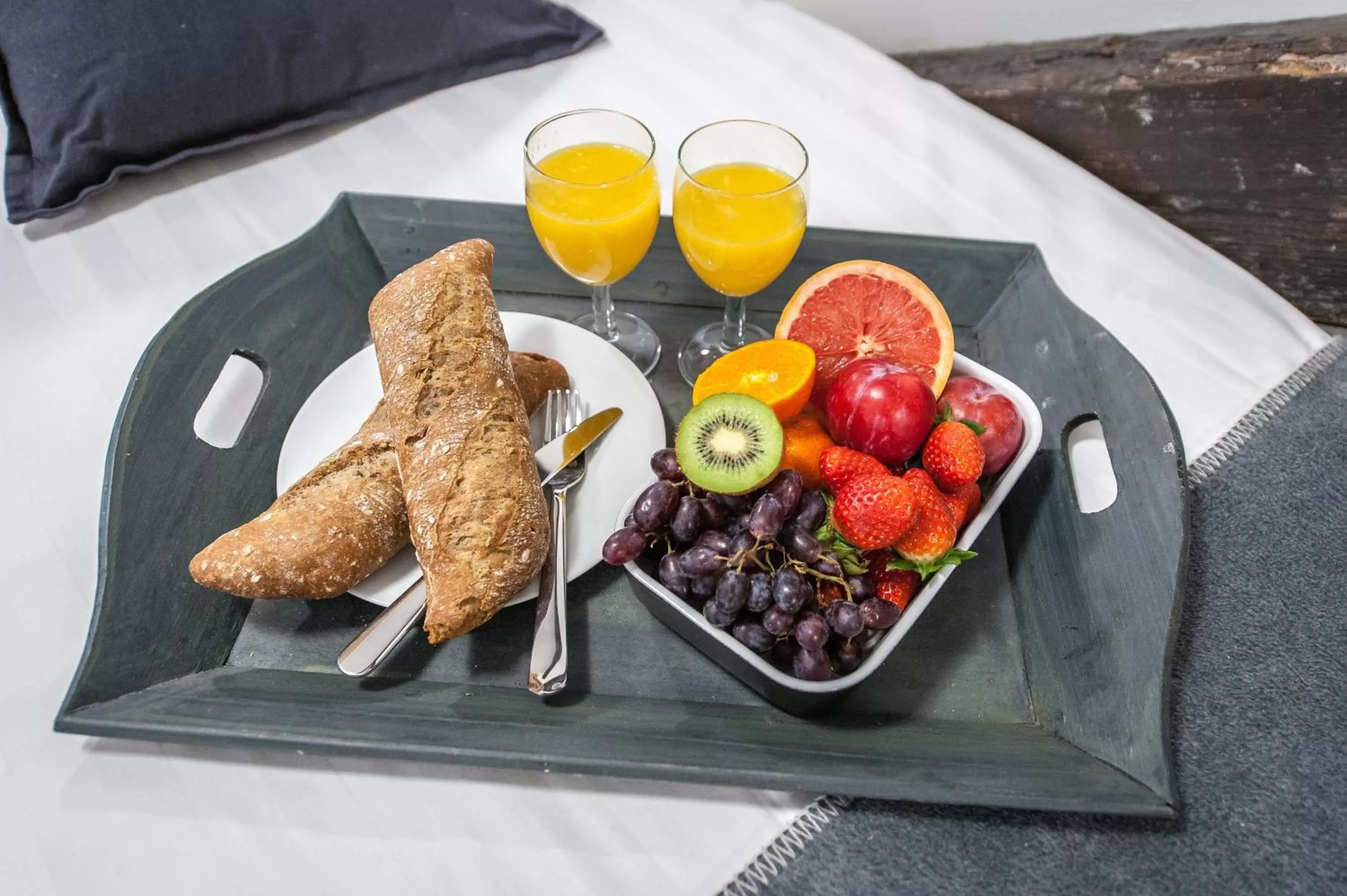 Bed in Plantage Garden Apartments