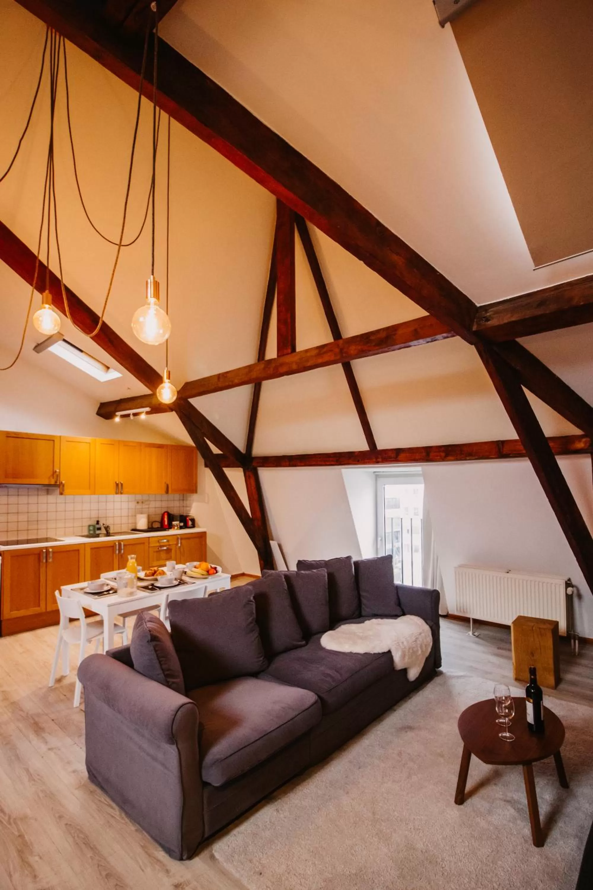 Living room in Super central in Brussels