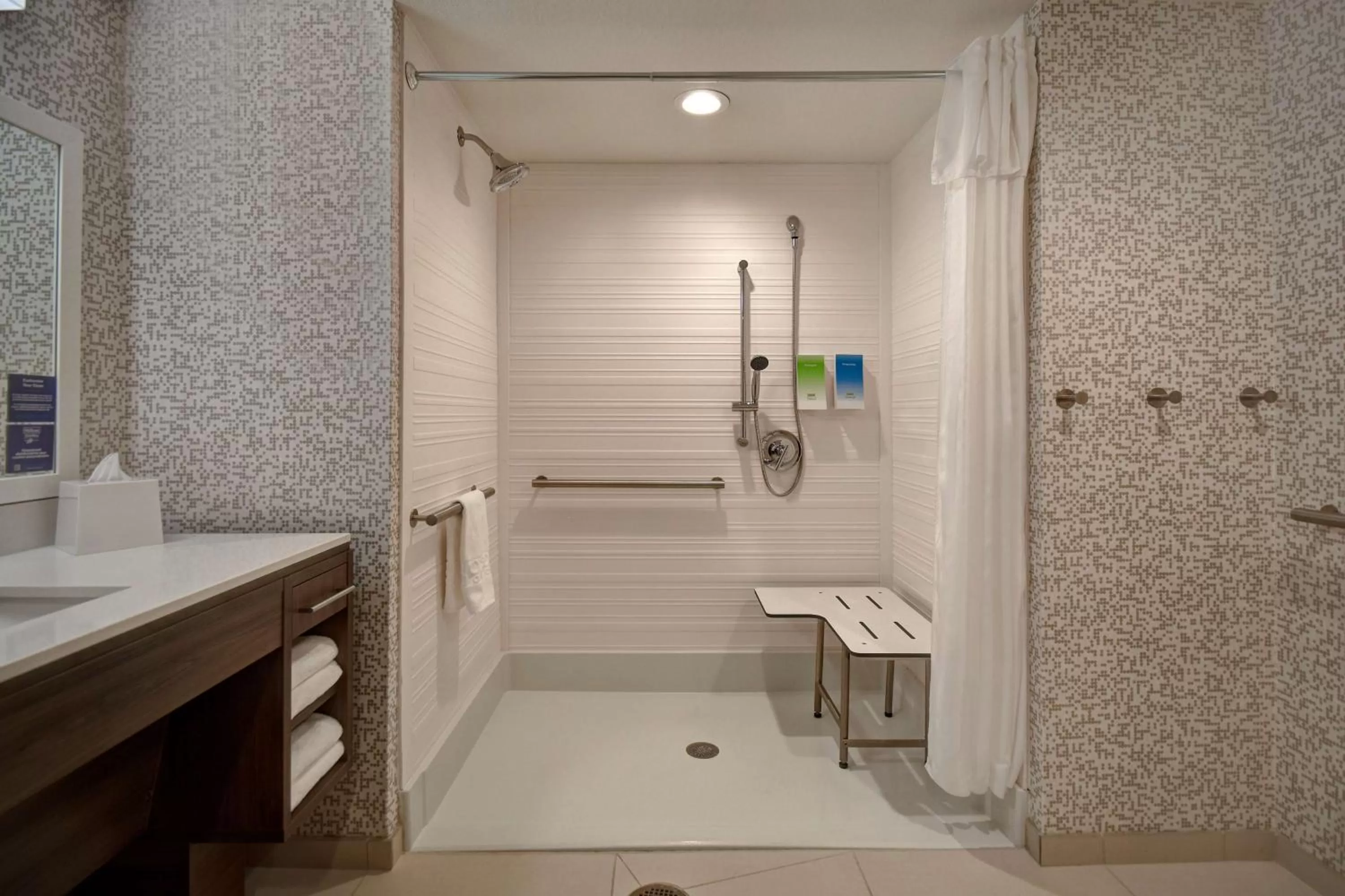 Bathroom in Home2 Suites Eau Claire South, Wi