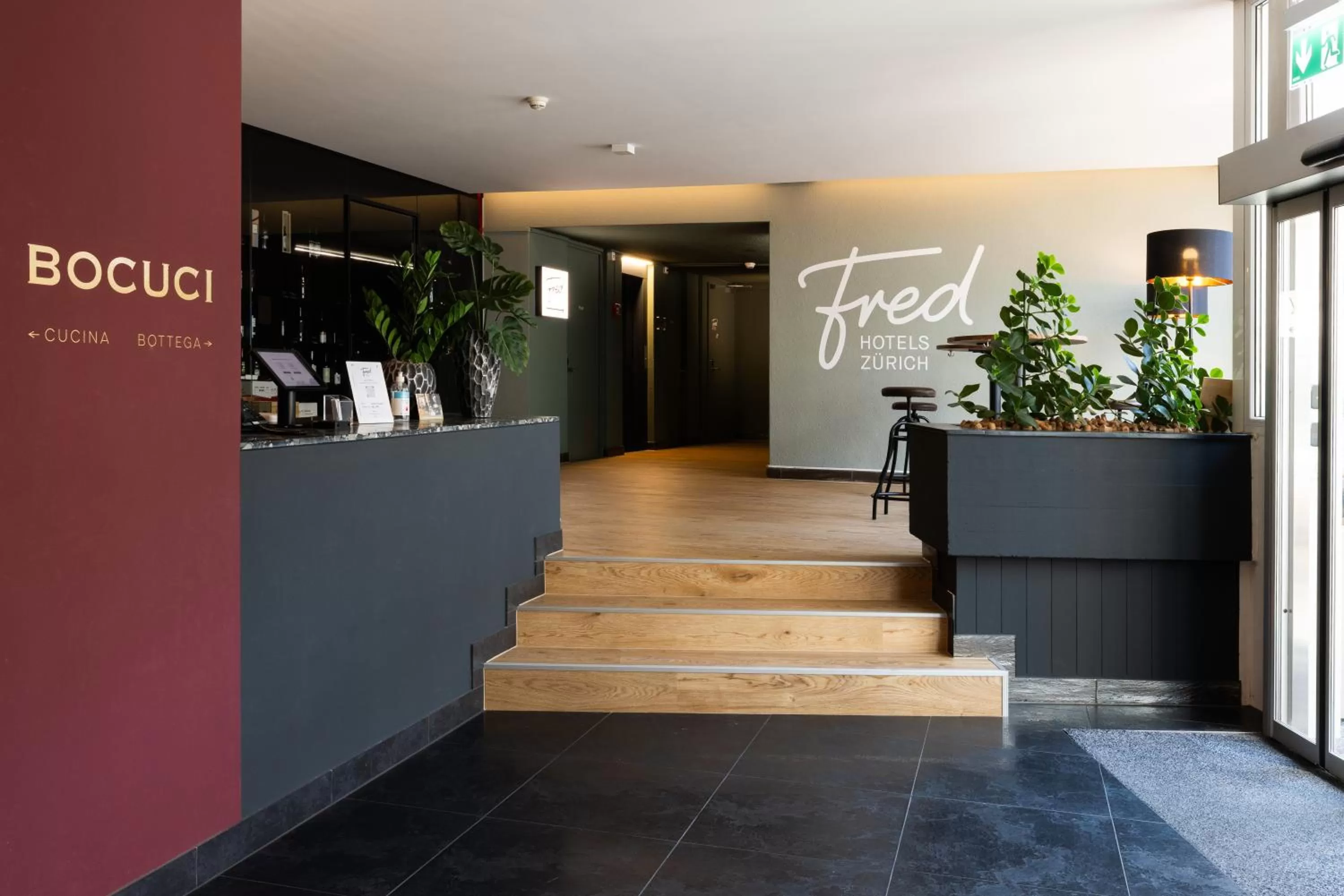 Lobby or reception in Fred Hotel Leonhardstrasse - Mobile Check-in