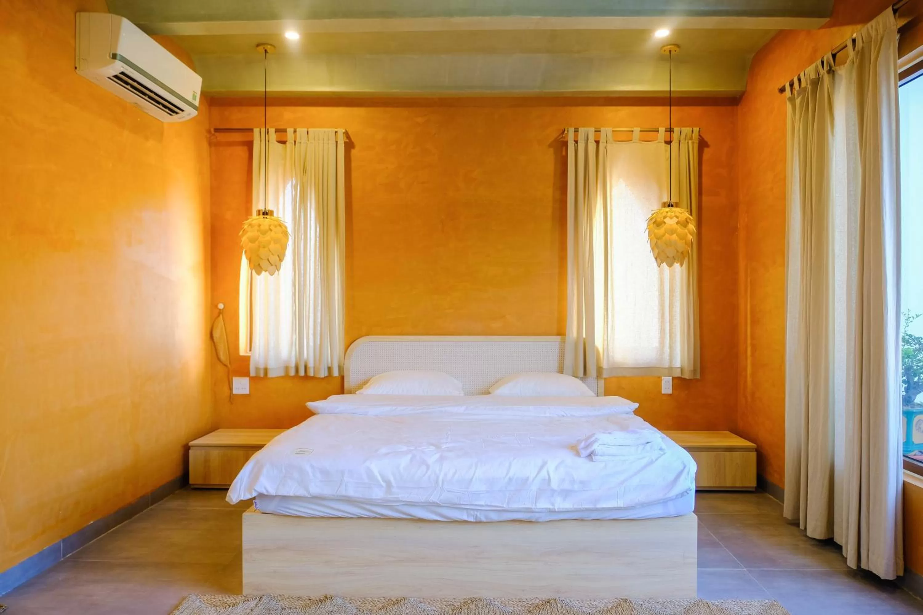 Bed in Eo Gió Có Homestay