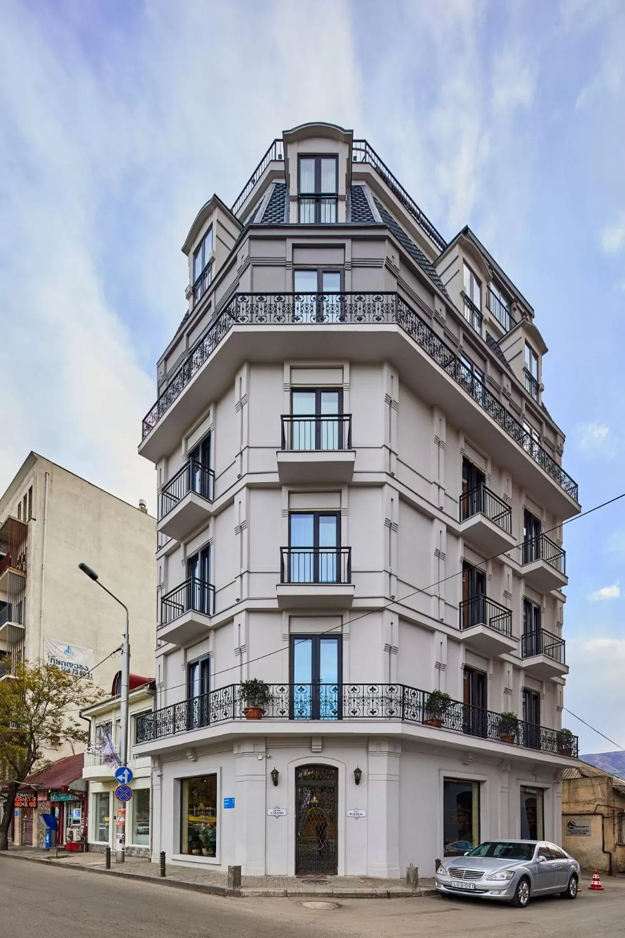 Property building in Hotel Pushkin