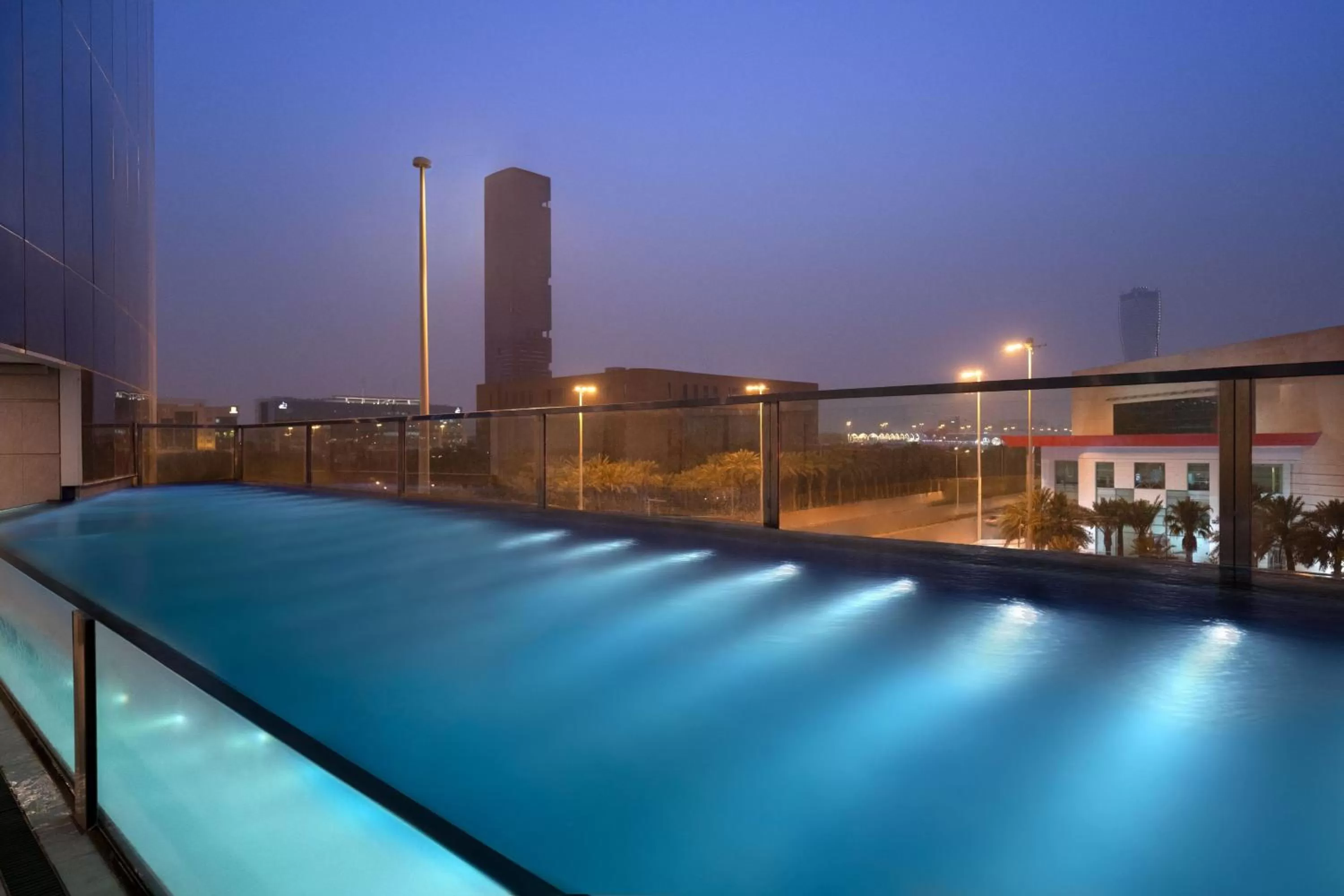 Swimming pool in Le Meridien Riyadh