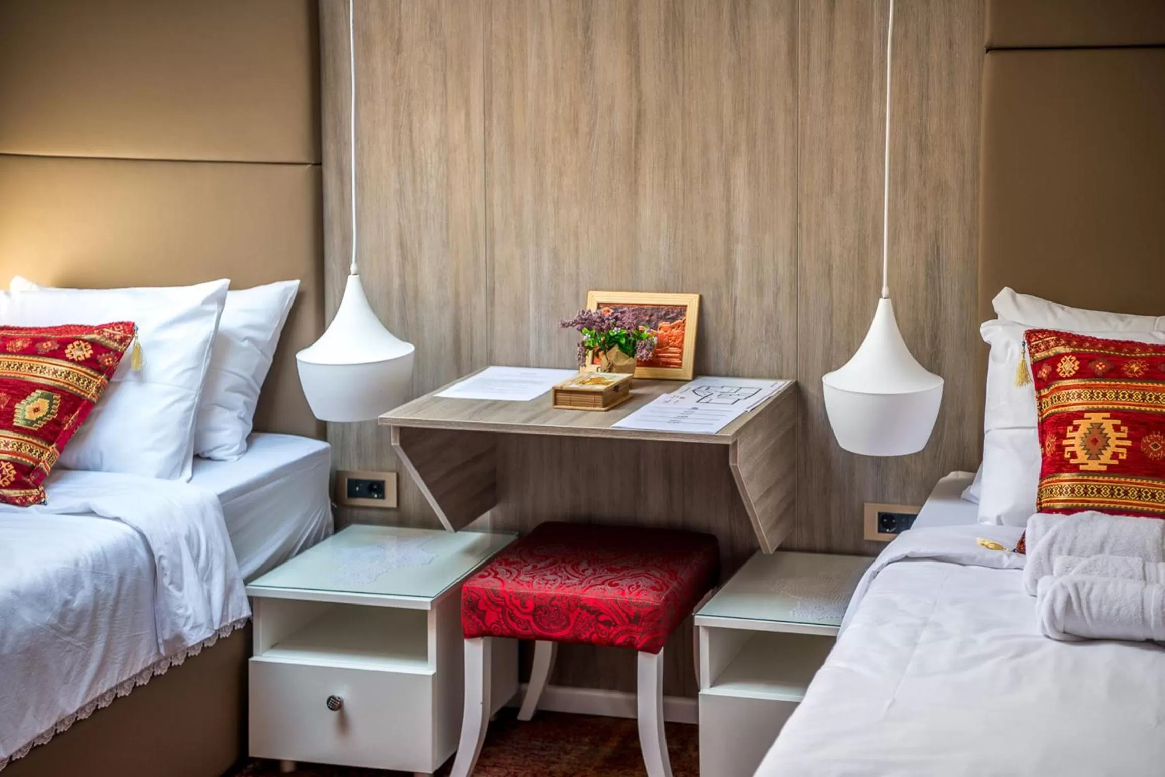 Decorative detail, Bed in Heritage Hotel Gate of Sarajevo