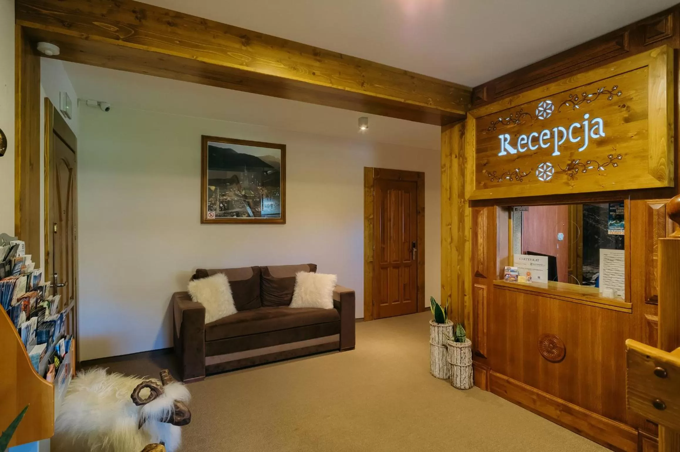 Lobby or reception in Dom Wypoczynkowy Stokrotka
