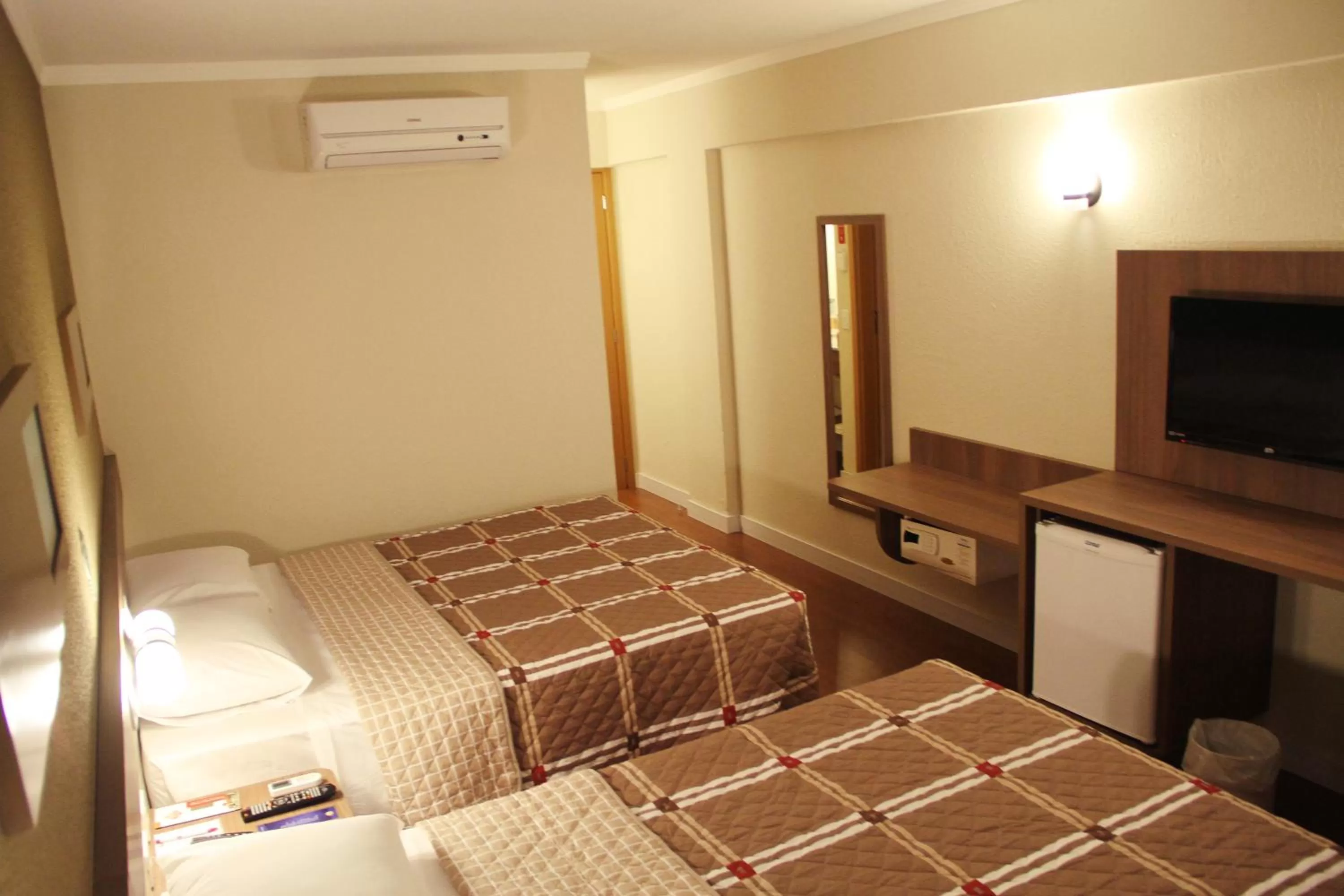 Bedroom, Bed in Hotel 10 Goiânia