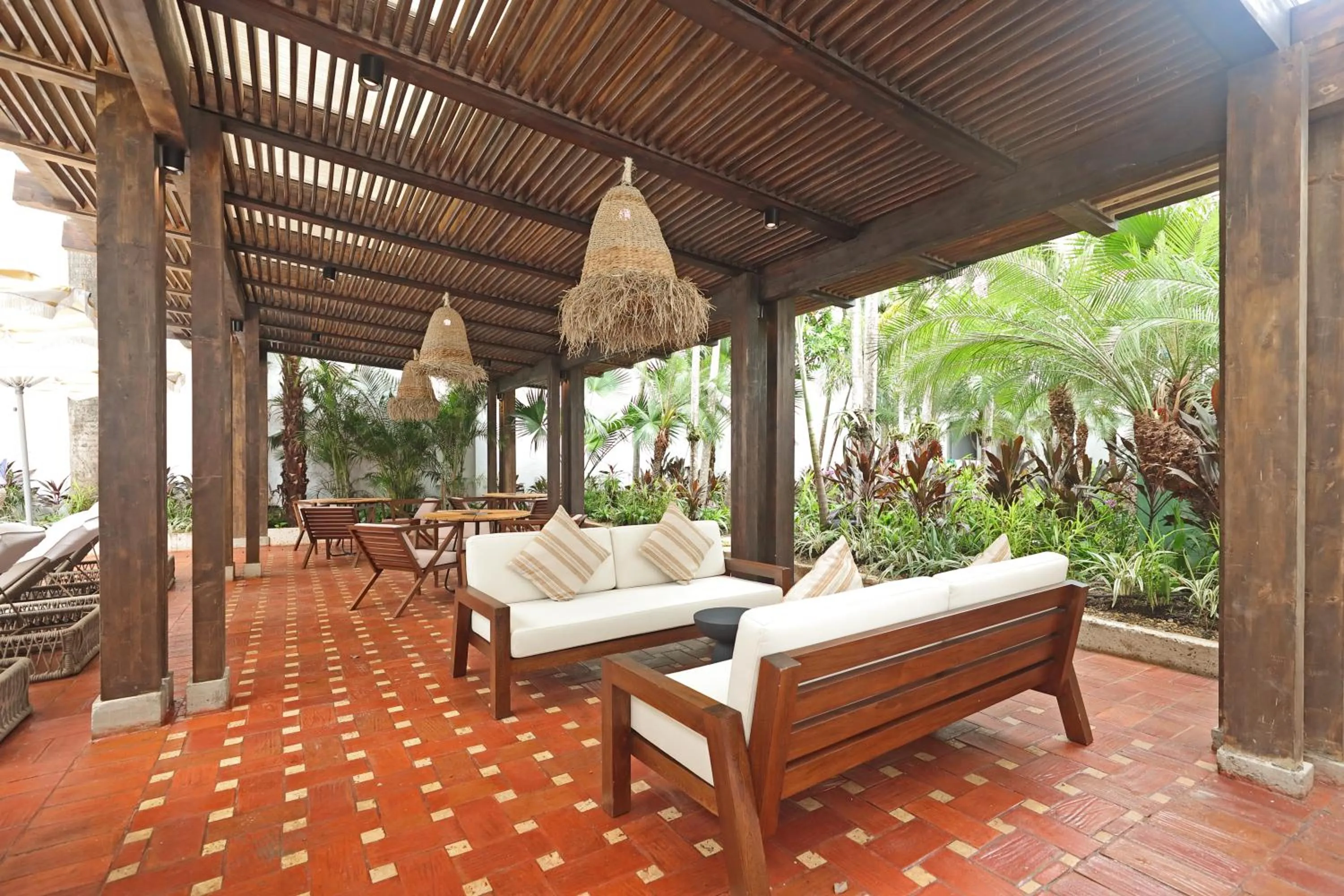 Patio in Casa Pestagua Relais Châteaux