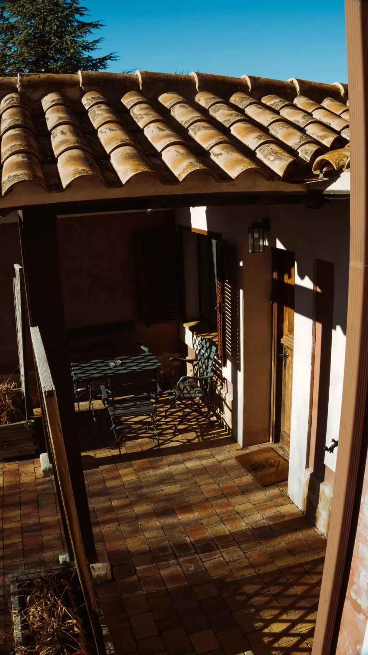 Patio in Hospedería Ballesteros