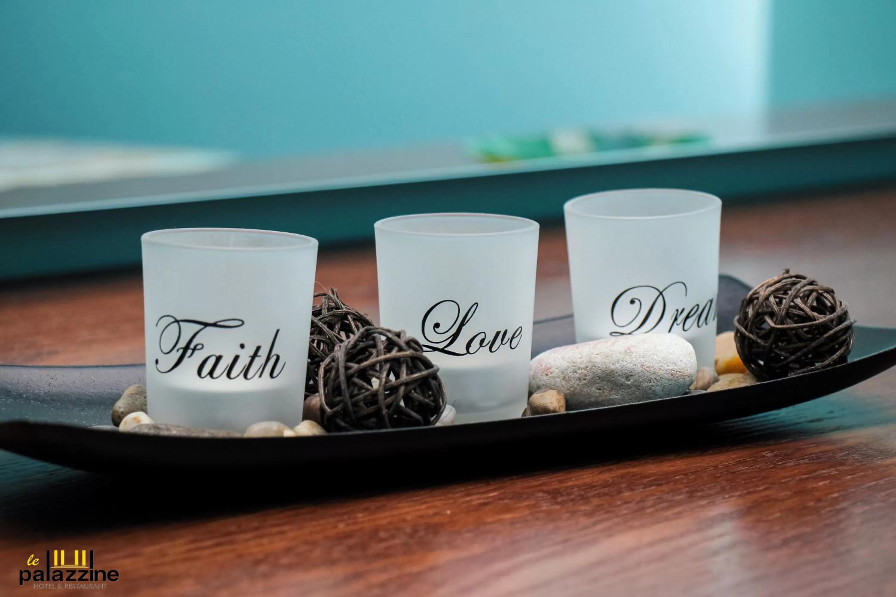 Decorative detail in Le Palazzine Hotel