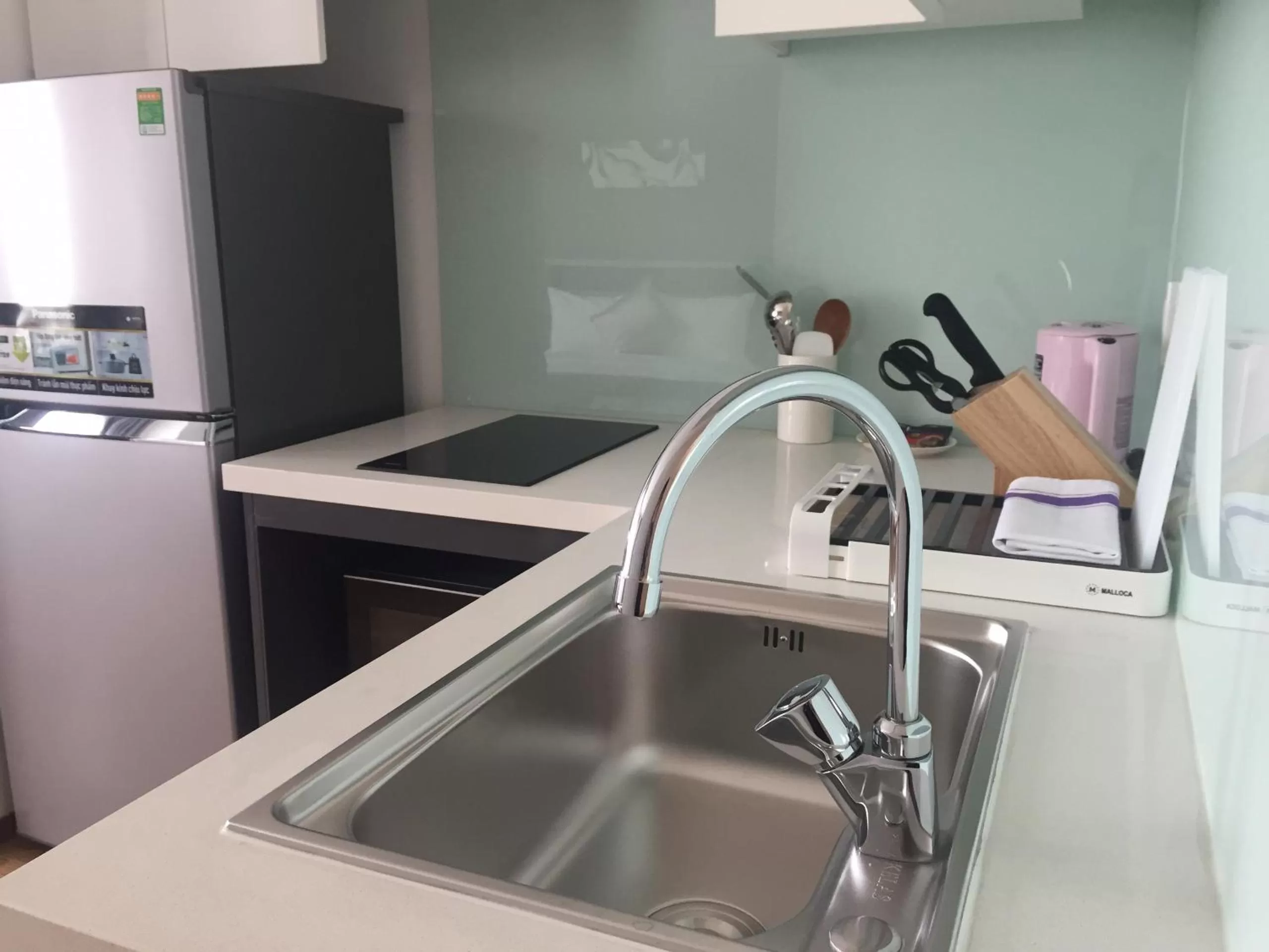 Kitchen or kitchenette in Roygent Parks Hanoi