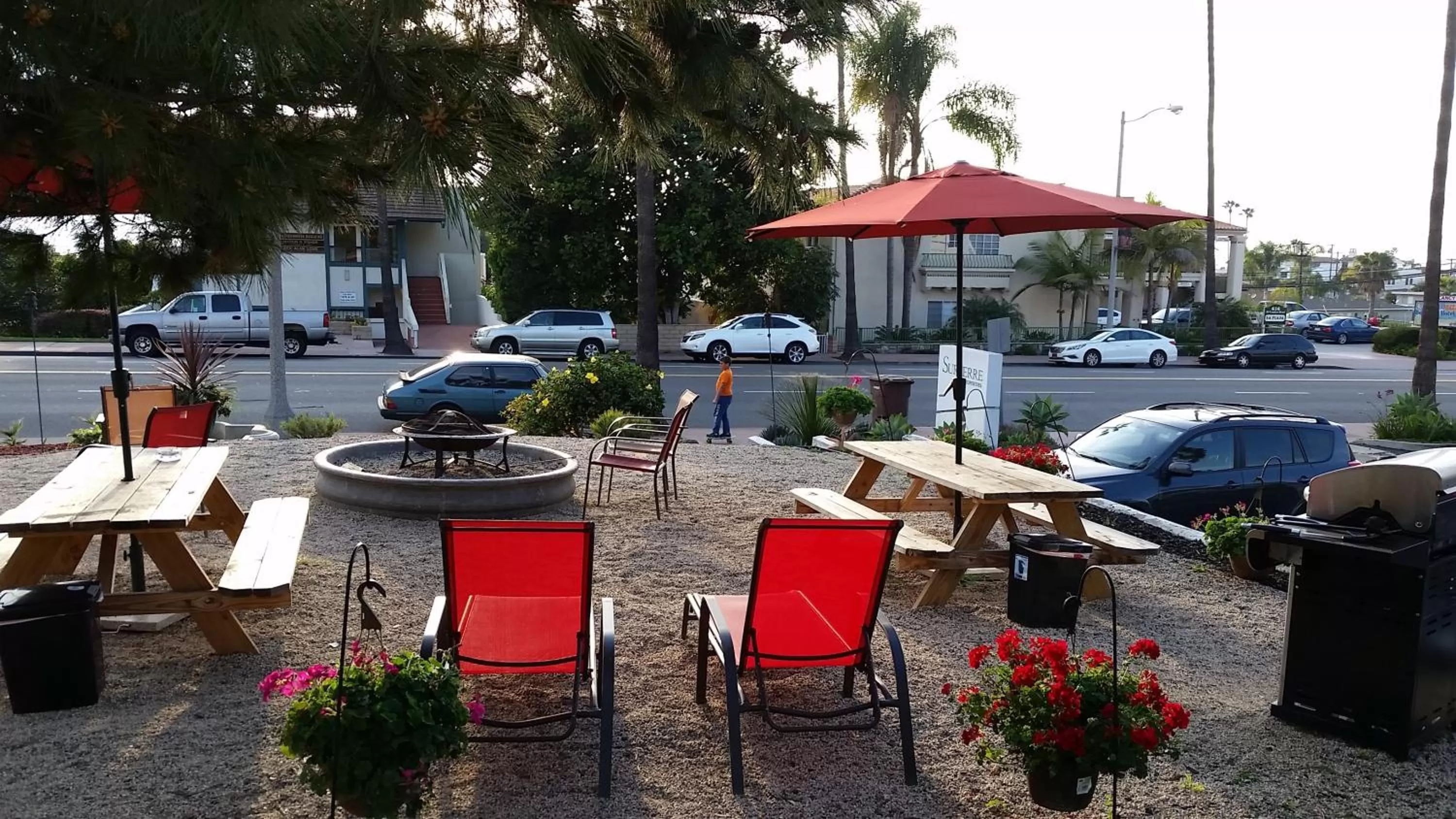 Balcony/Terrace in The Patriots Boutique Motel