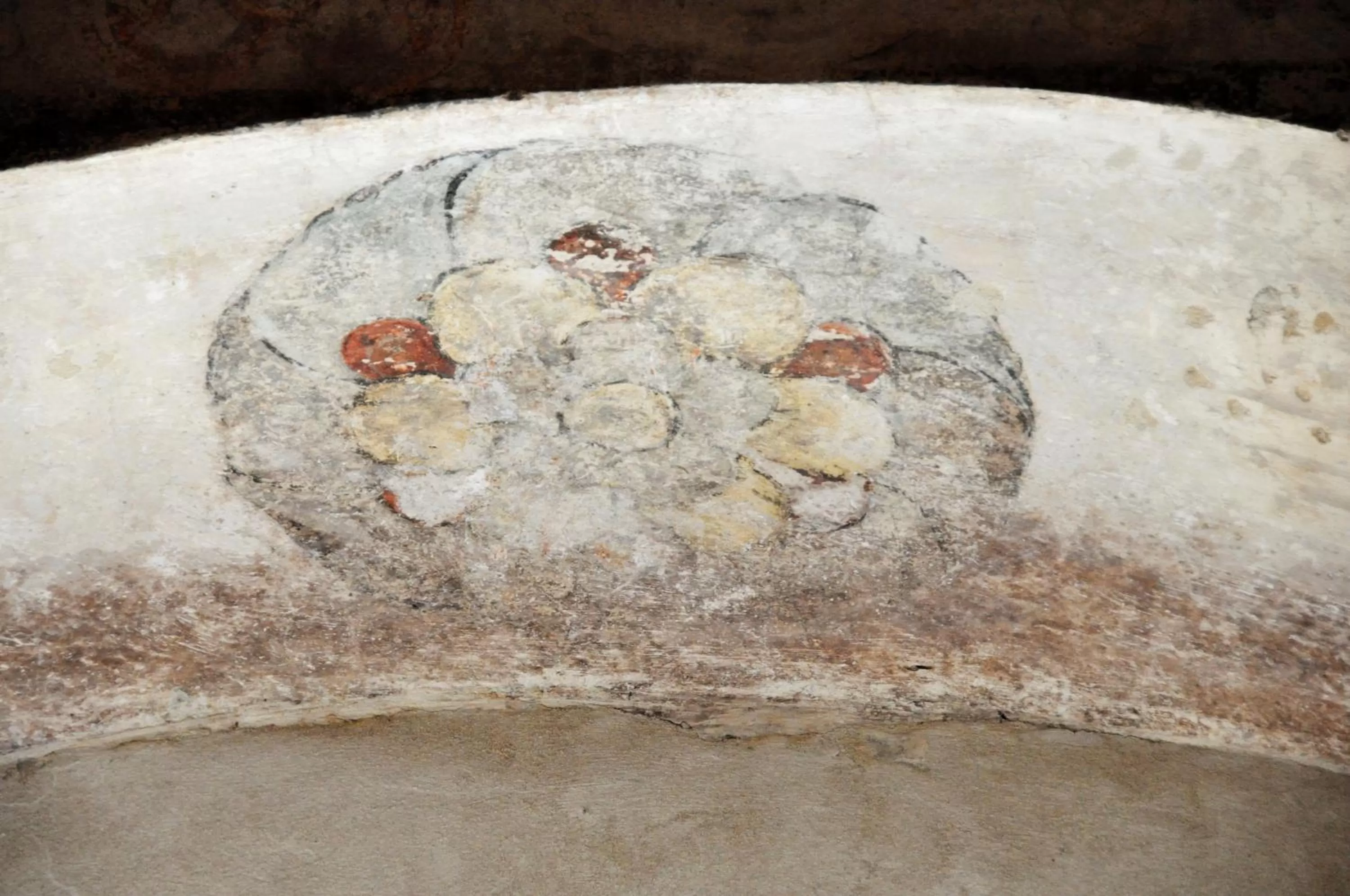 Decorative detail in Hotel Santi