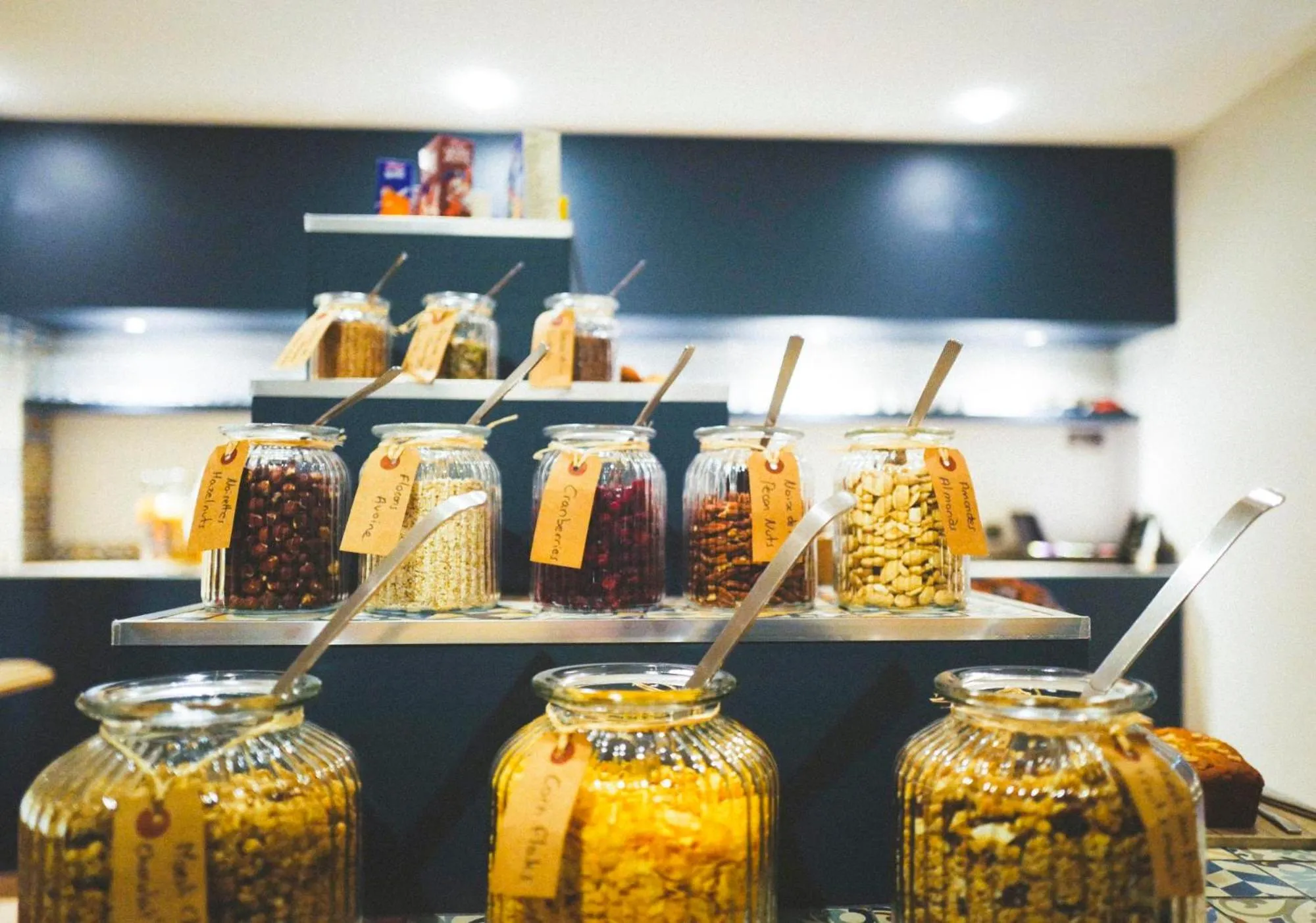 Buffet breakfast in Domaine De La Corniche