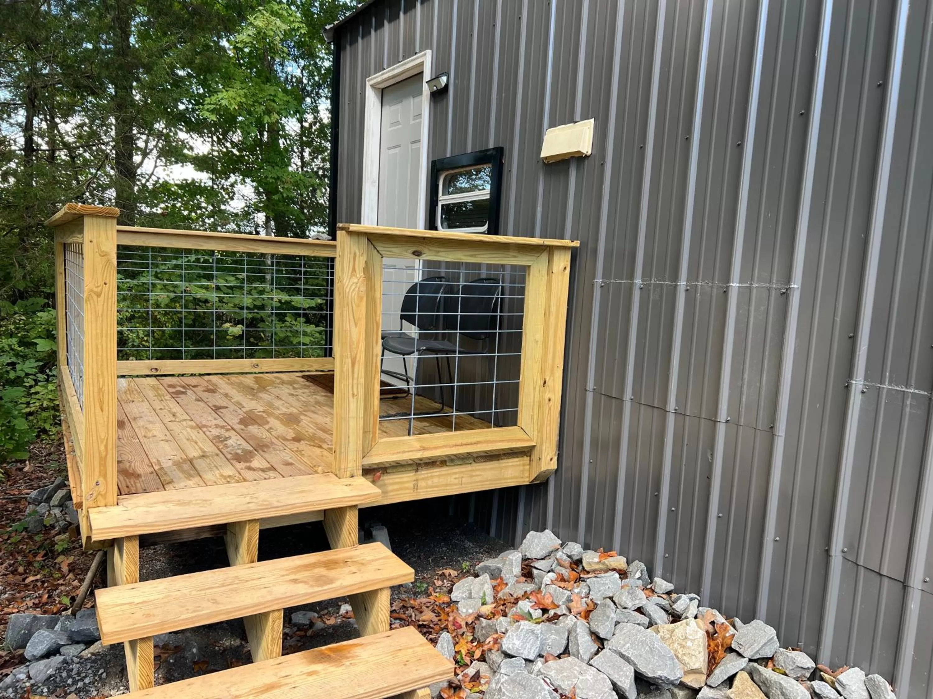 Property building in Kozy Haven Log Cabin Rentals