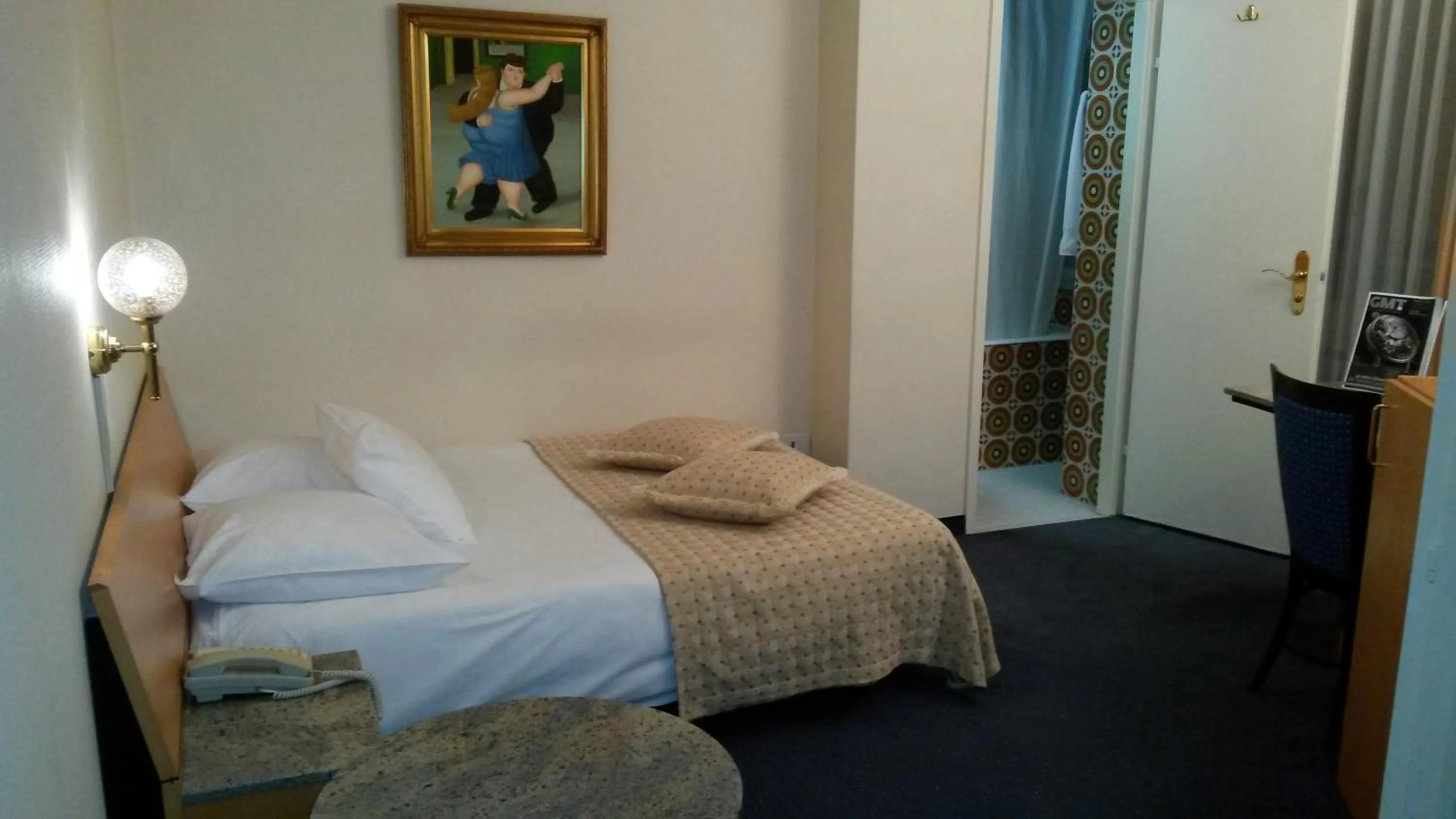 Bed in Hotel Century