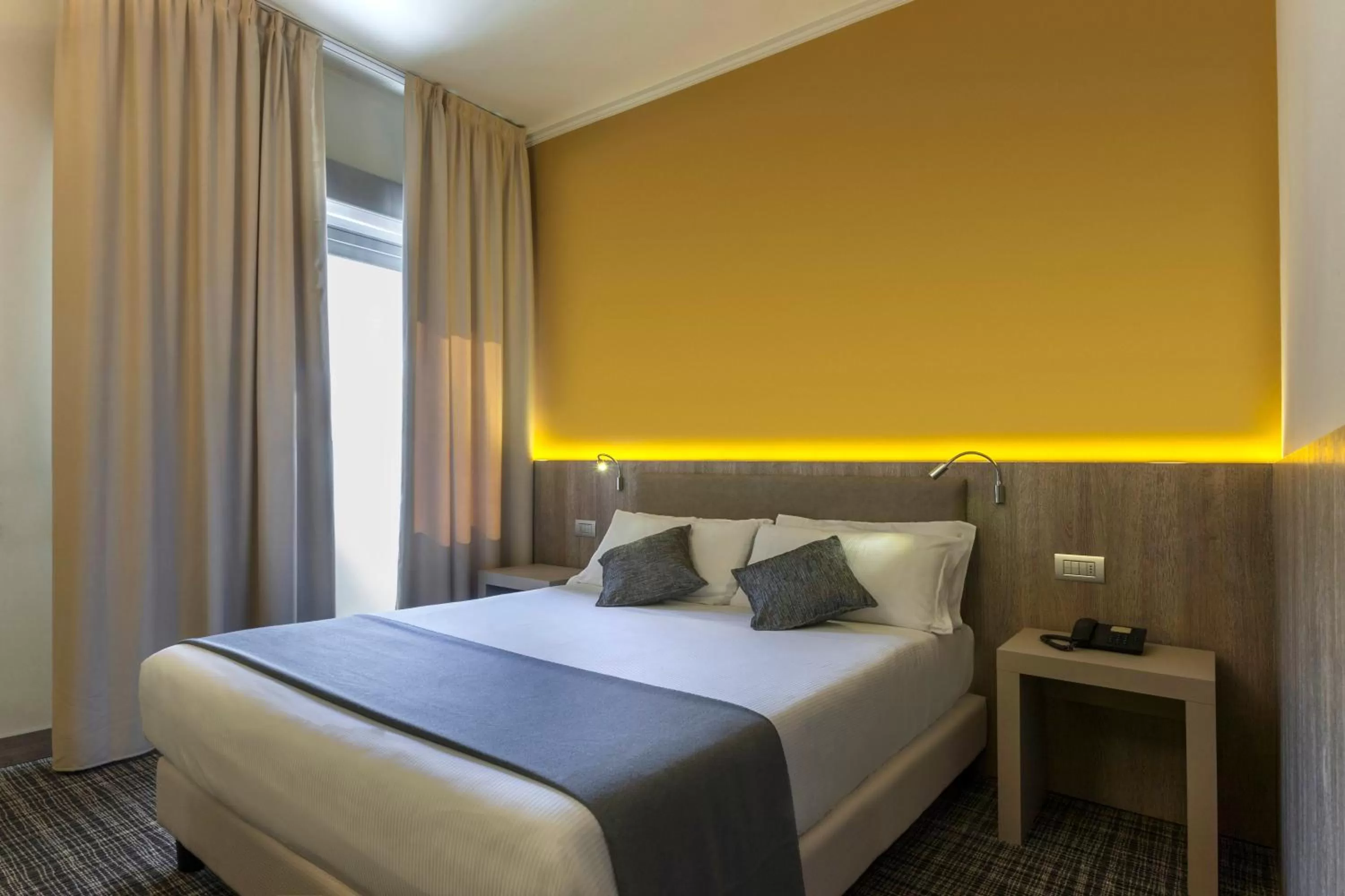 Bedroom, Bed in Peralba Autohotel