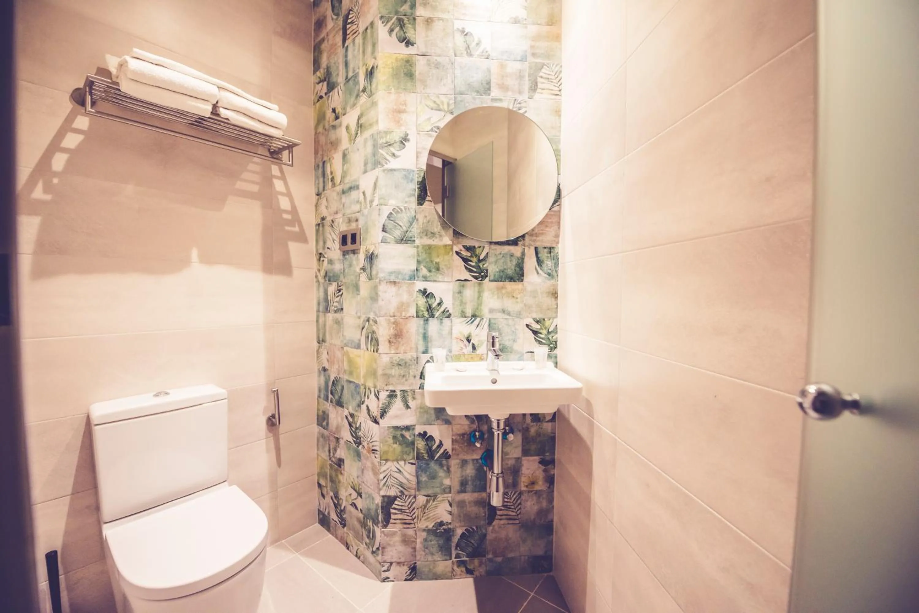 Bathroom in Hostal Marlasca