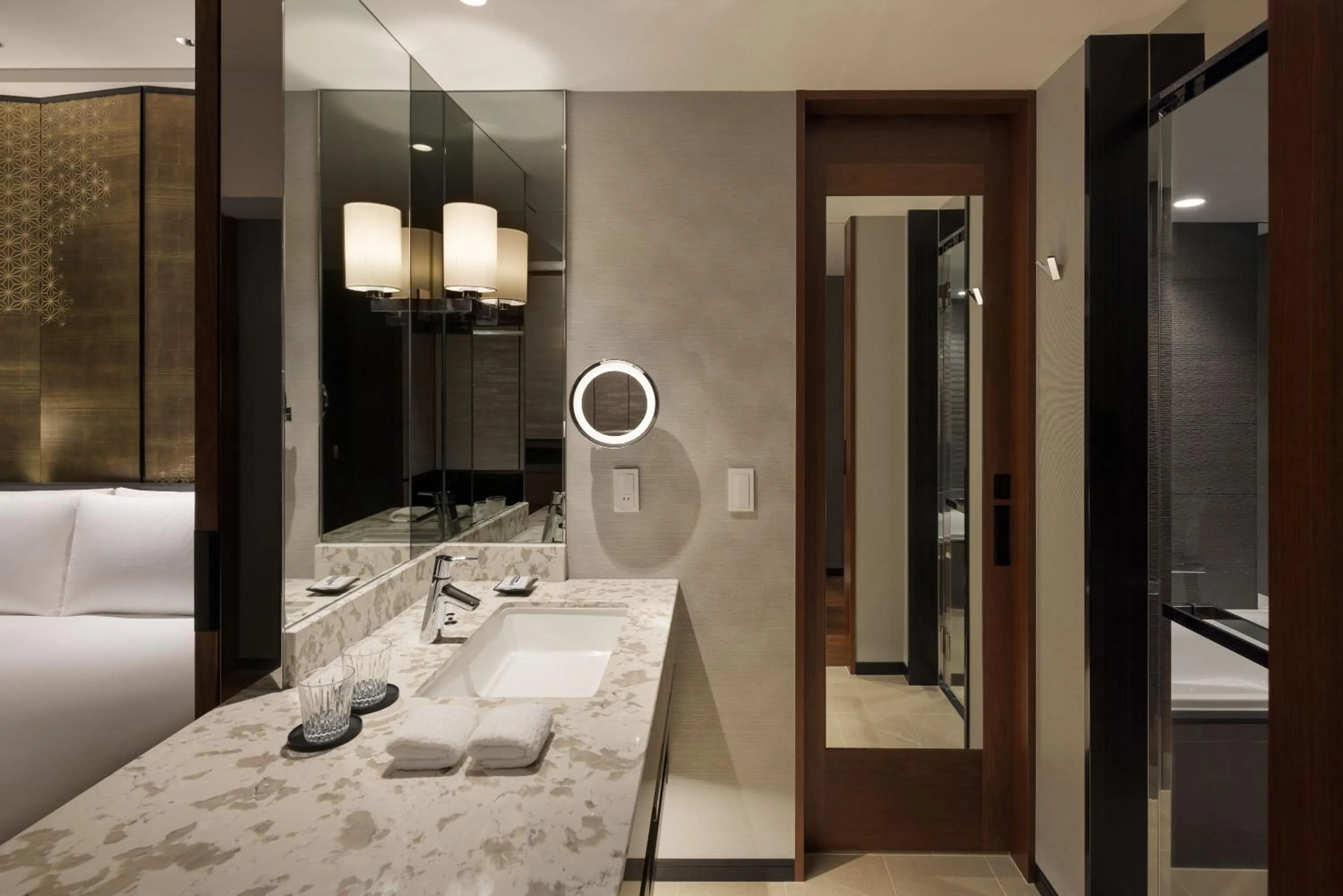 Bedroom in Hyatt Regency Yokohama