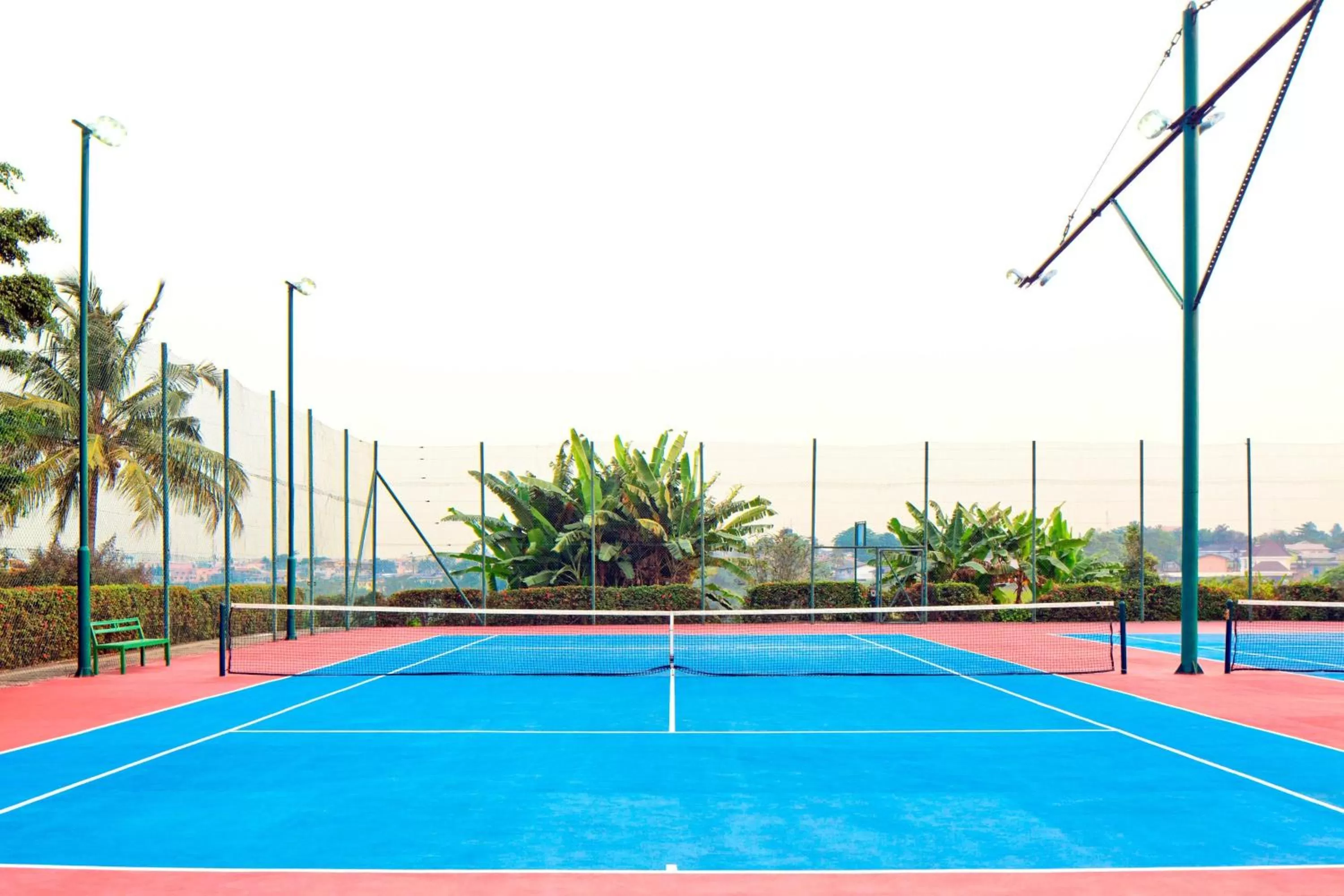 Tennis court in Sheraton Lagos Hotel