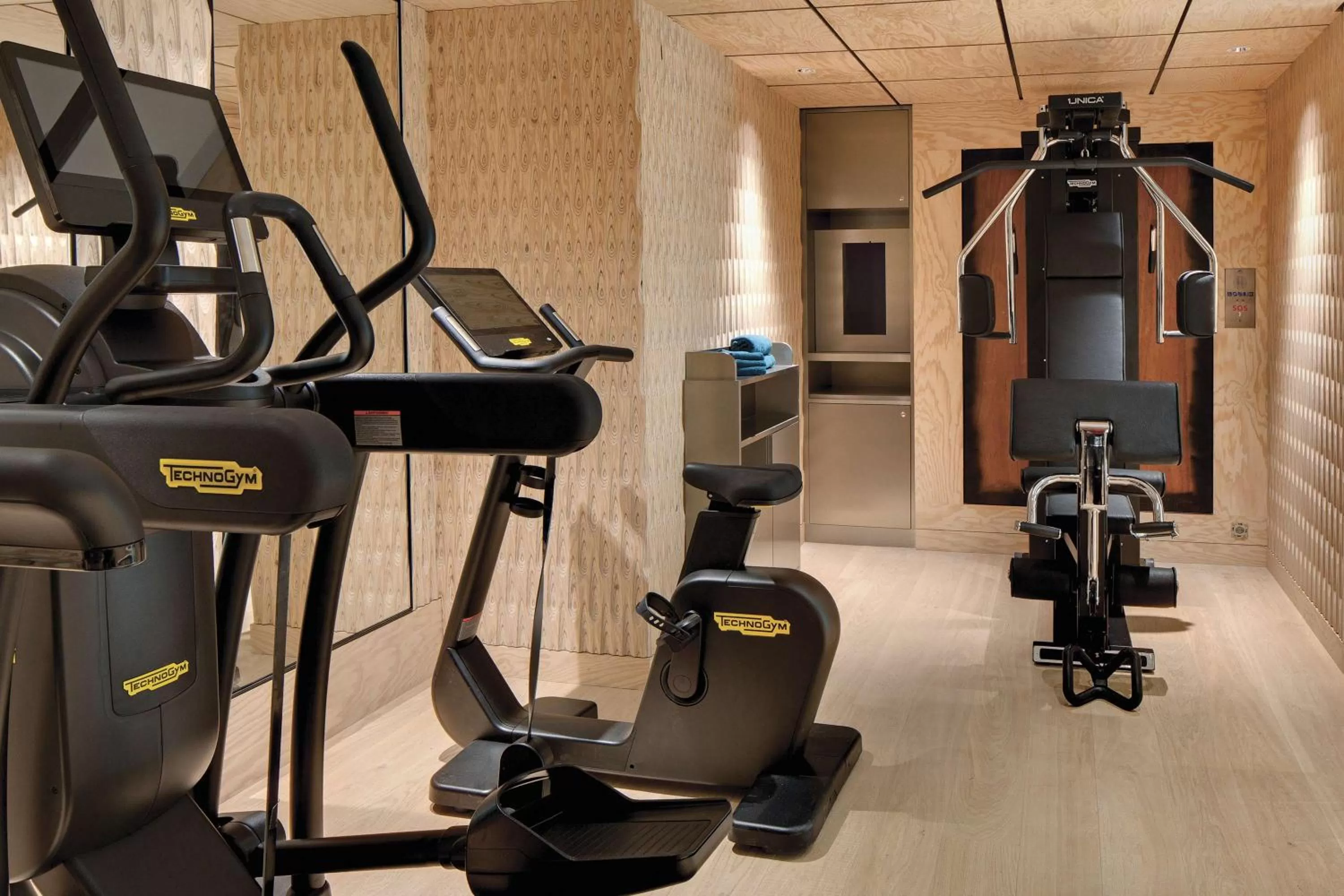 Fitness centre/facilities in La Demeure Montaigne