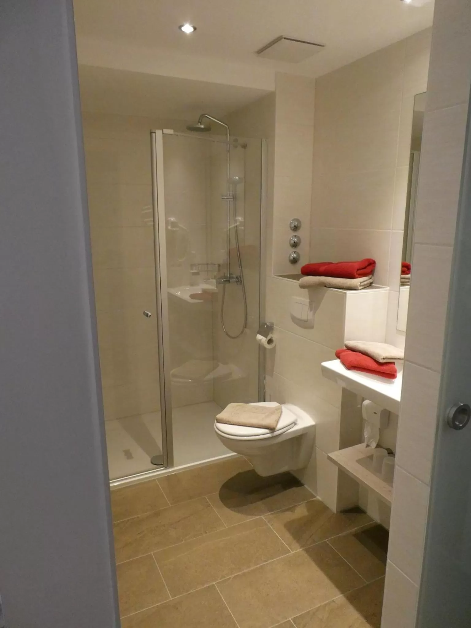 Bathroom in Gästehaus Stahuber