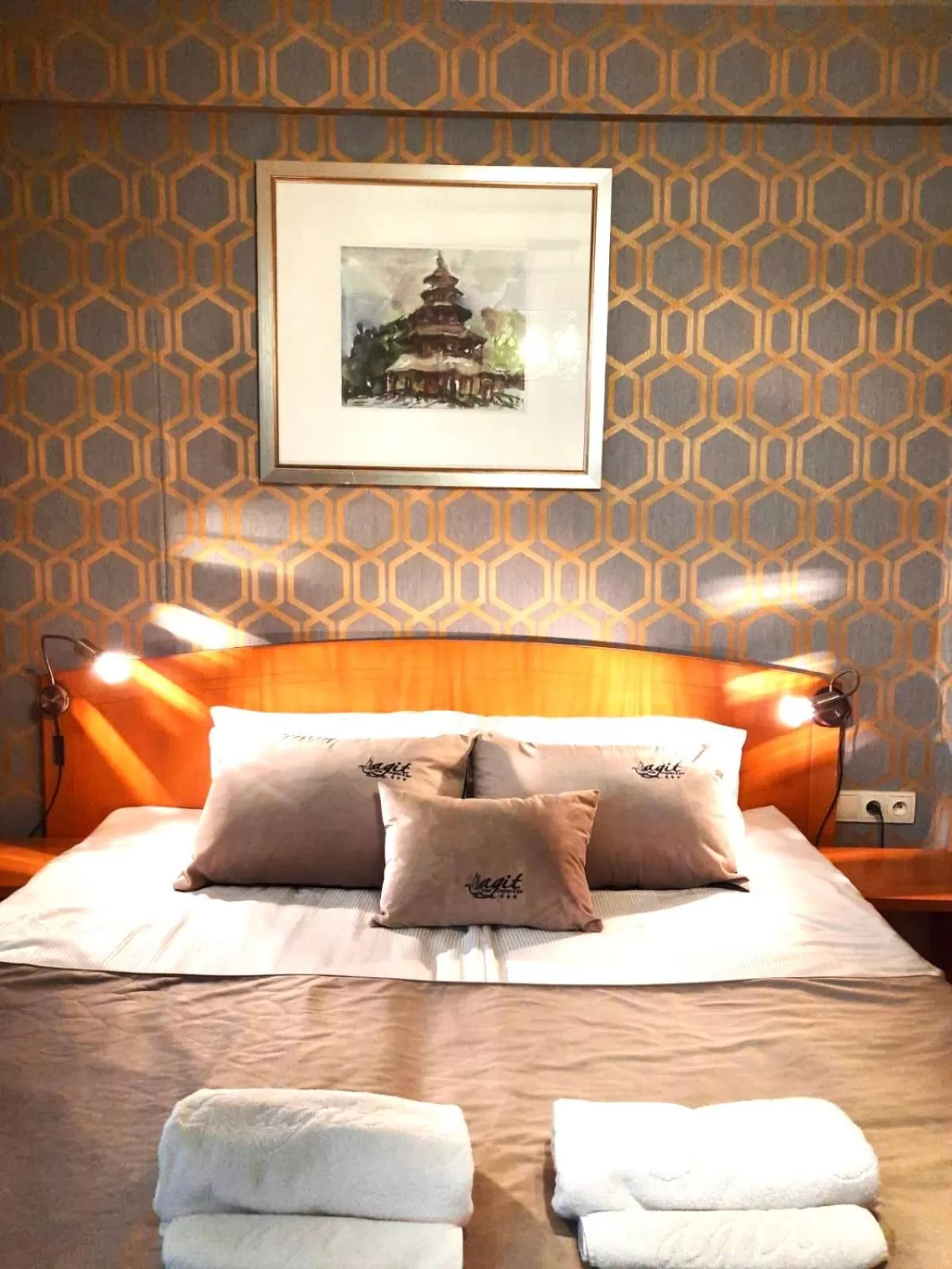 Photo of the whole room, Bed in Hotel Agit Congress&Spa