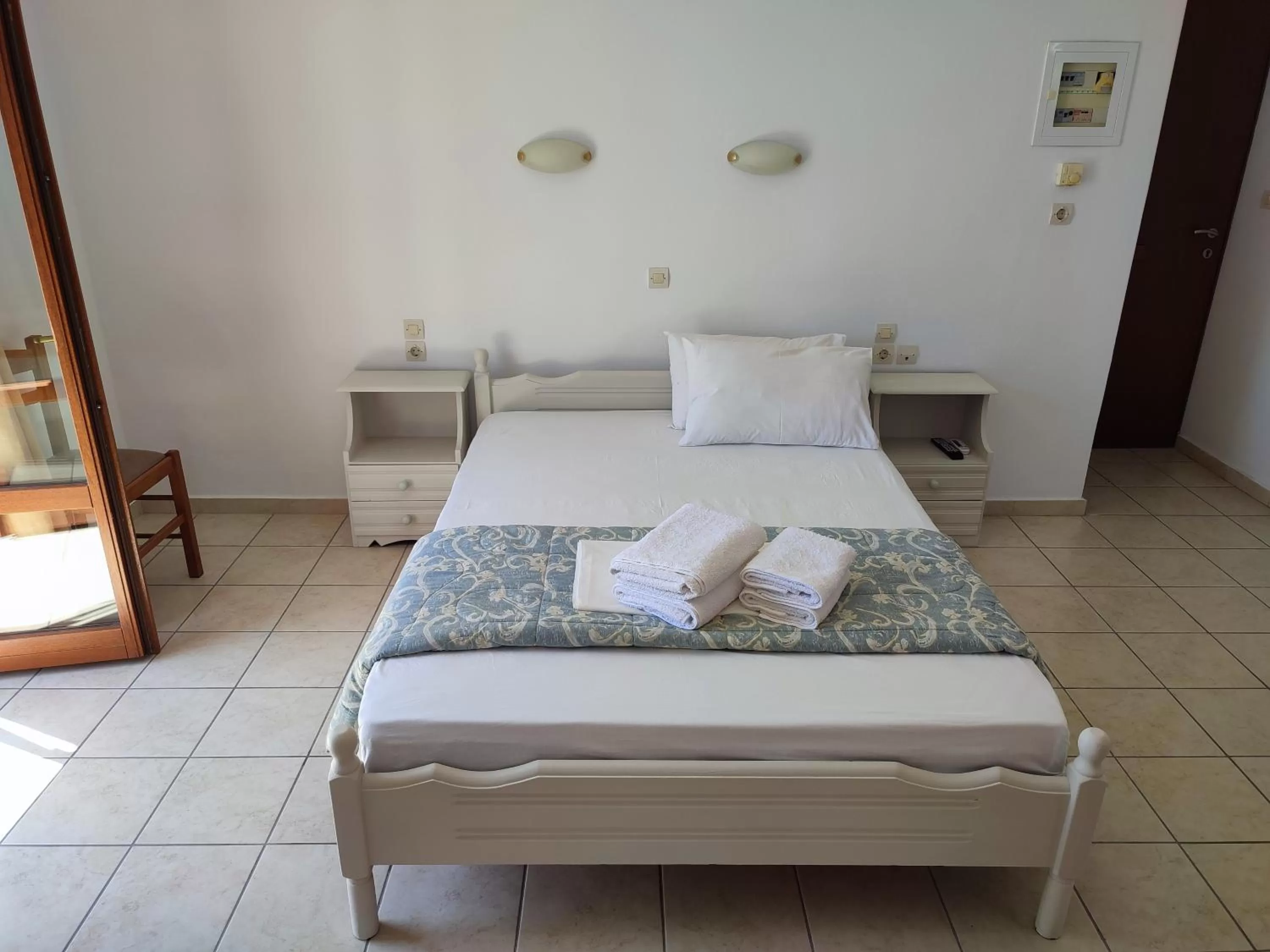 Bed in Afendra Hotel