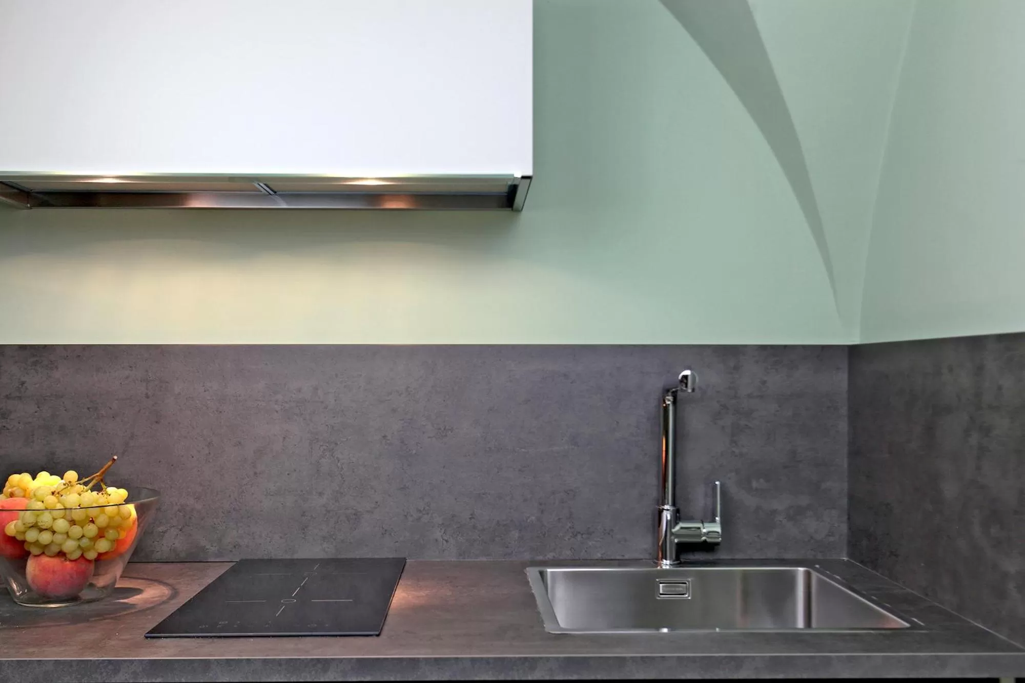 Kitchen or kitchenette in B&Bari, via Cairoli - guesthouse Le Case di Aurelia