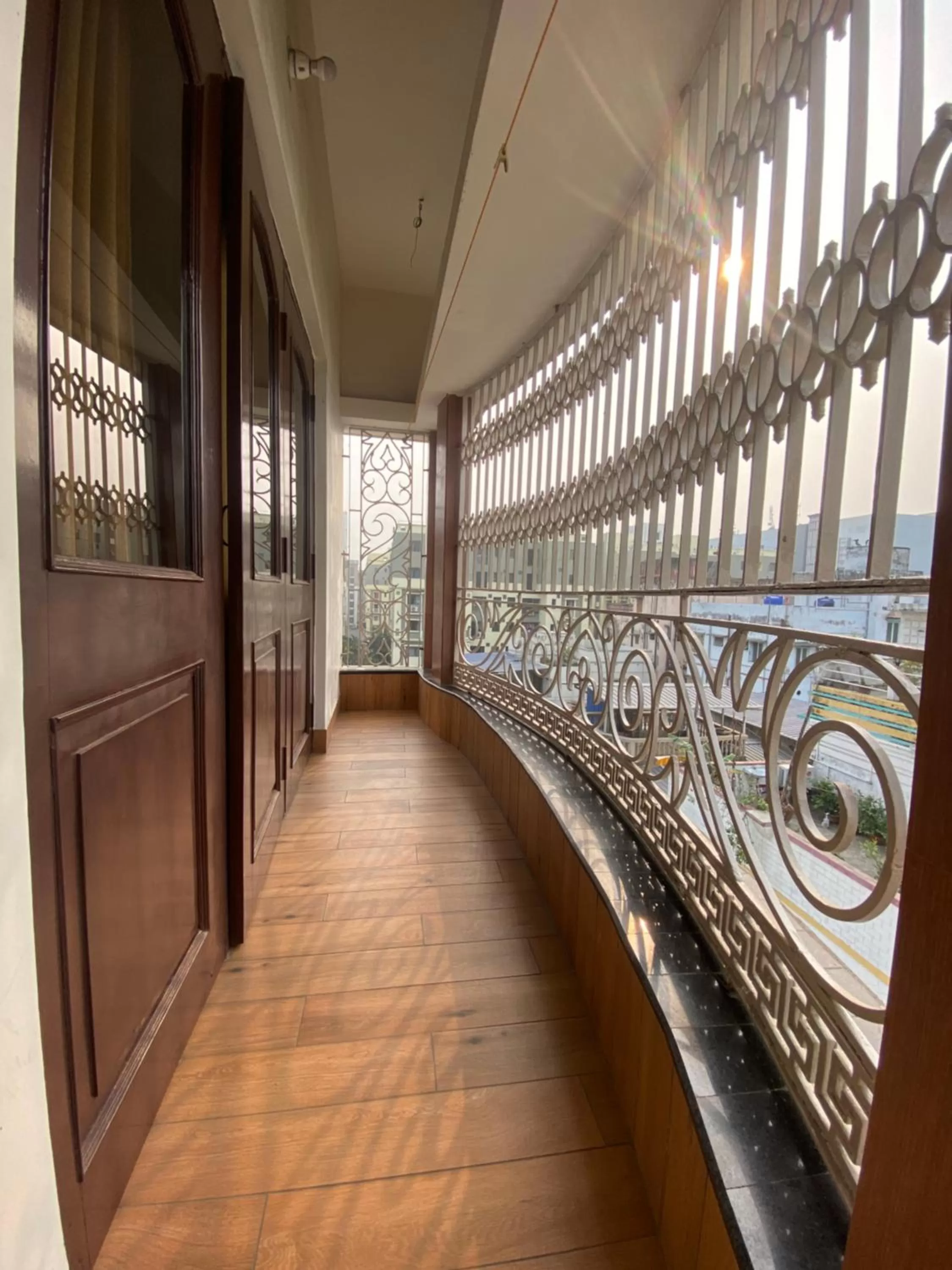 Balcony/Terrace in Krishna Kunja " A Quiet & Peaceful Stay "