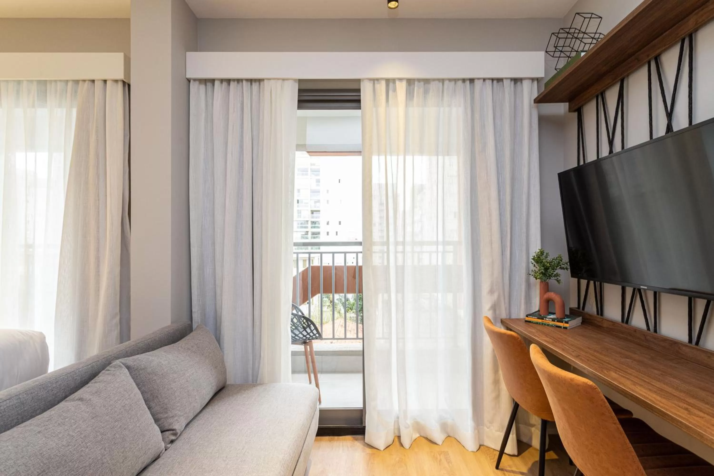 Seating area in Charlie Hotel Atmosfera Paulista