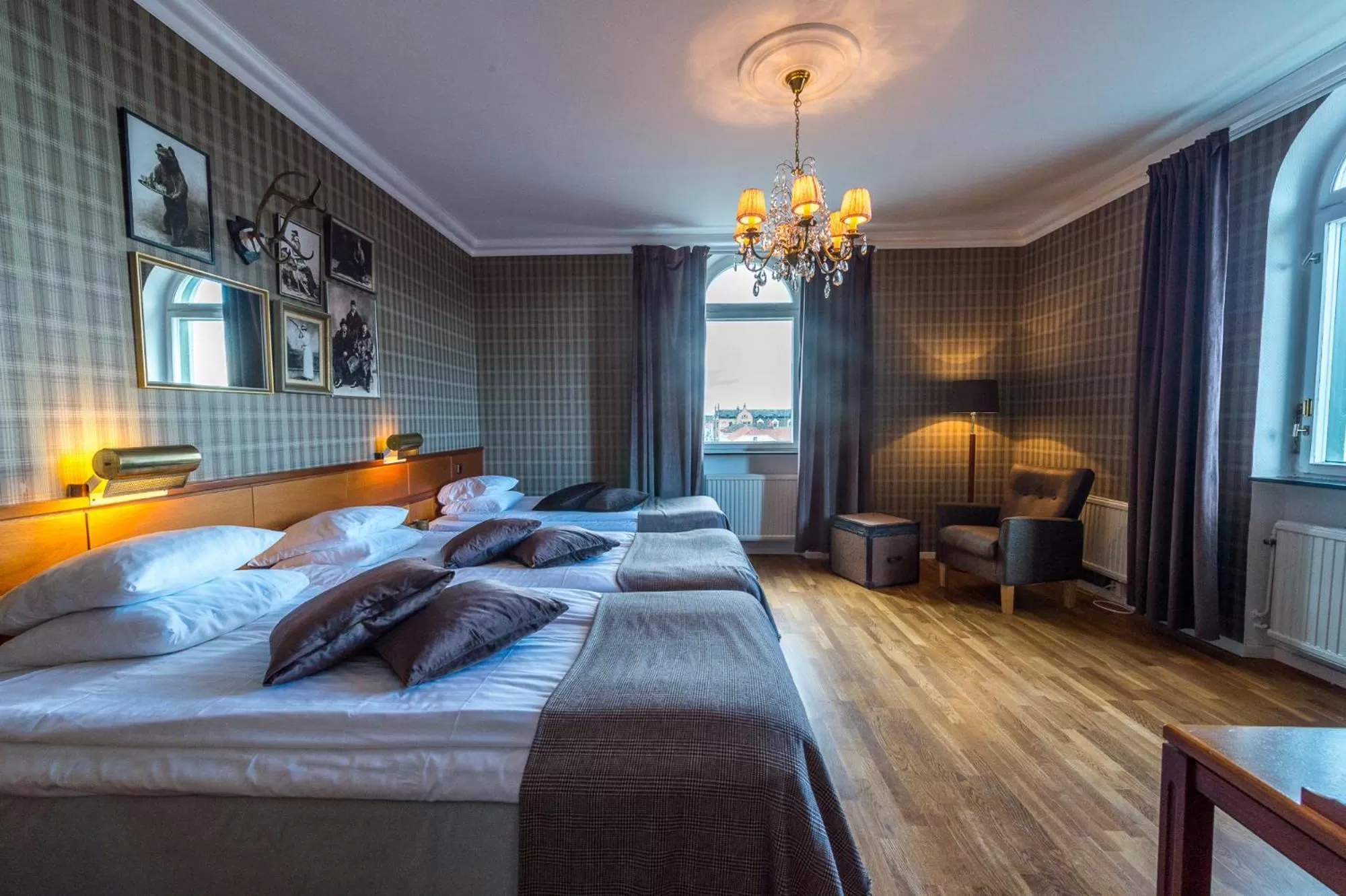 Bedroom, Bed in Stadshotellet Lidköping