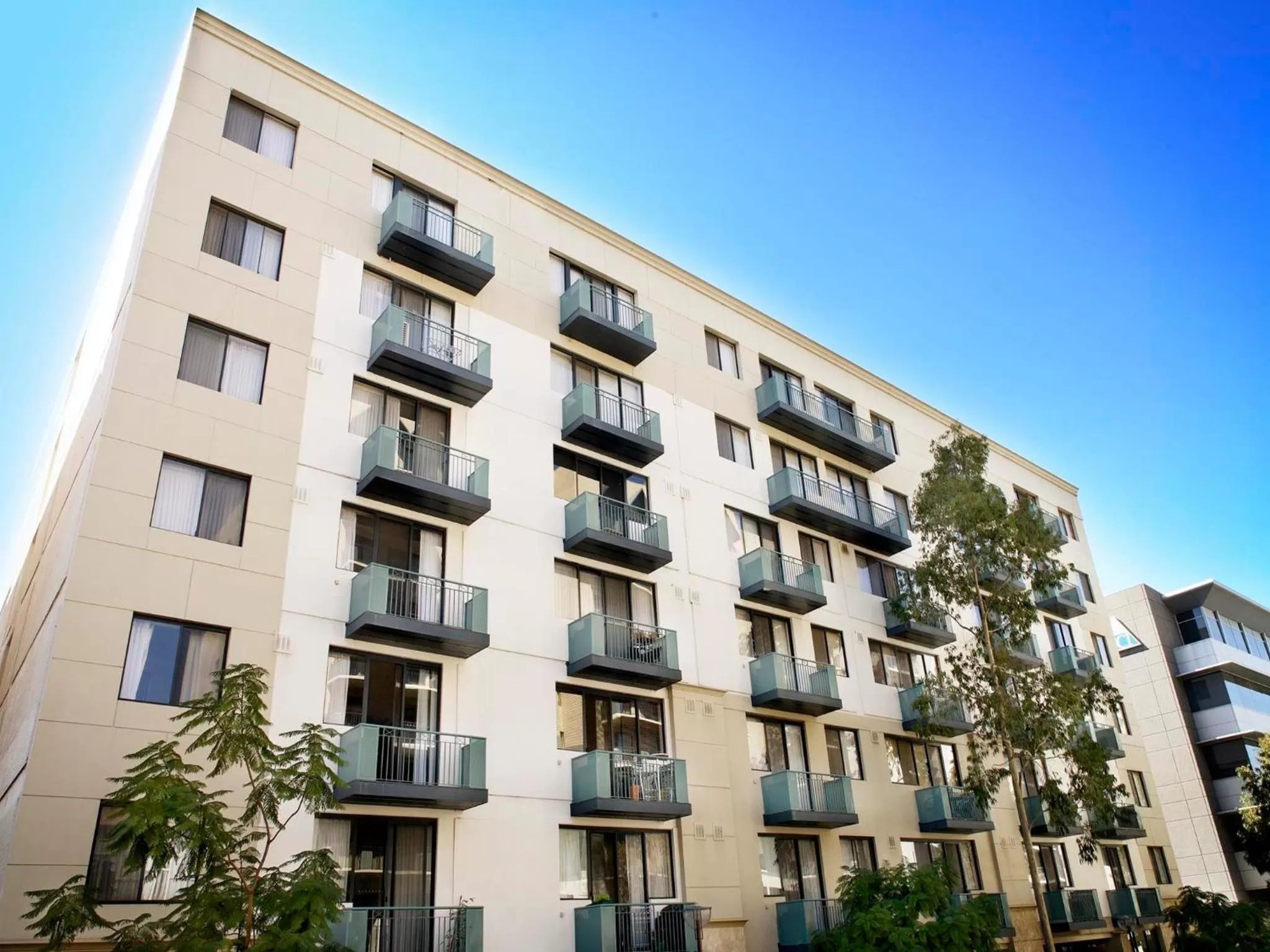 Facade/entrance in Mont Clare Boutique Apartments