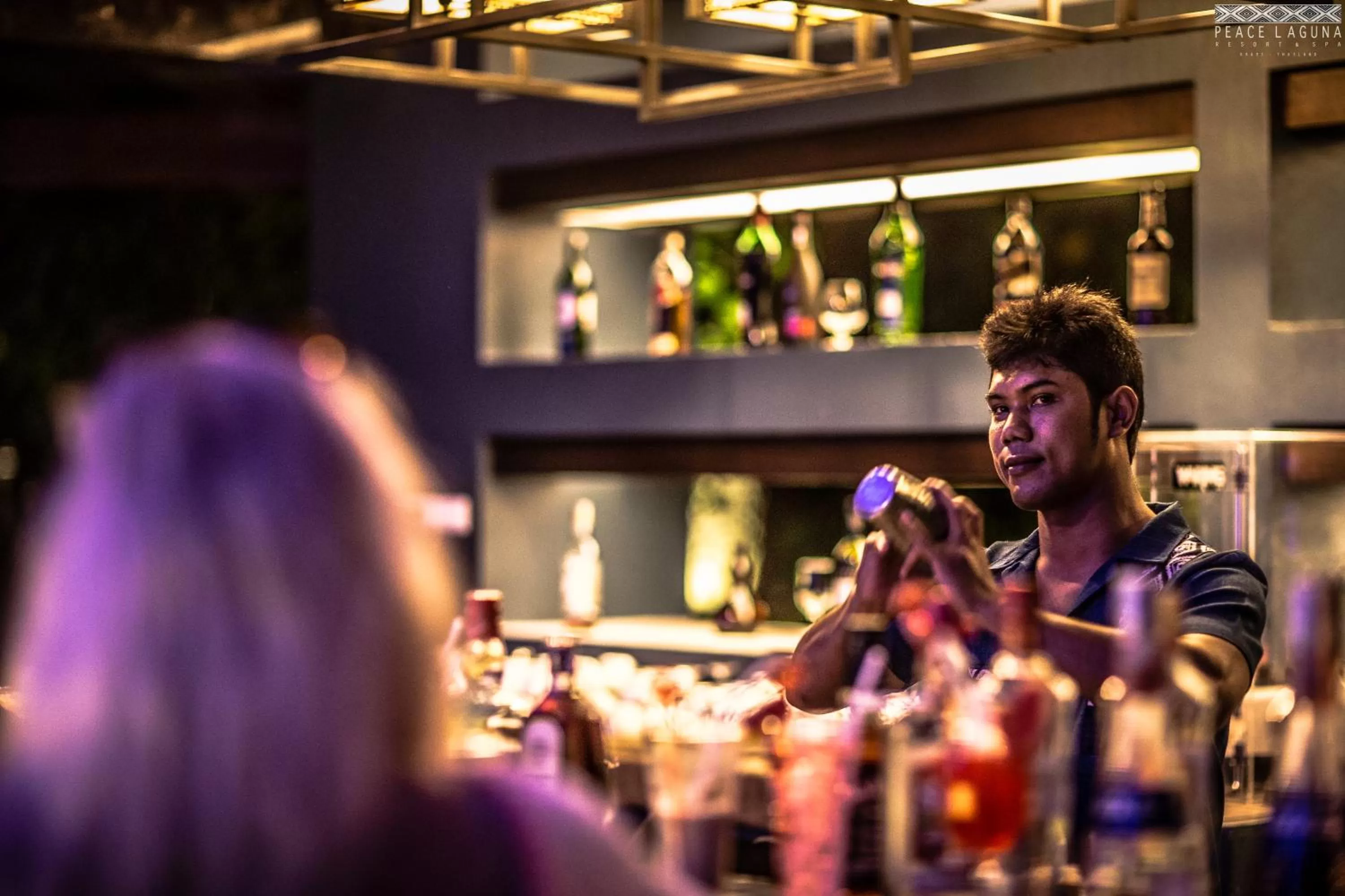 Lounge or bar in Peace Laguna Resort & Spa