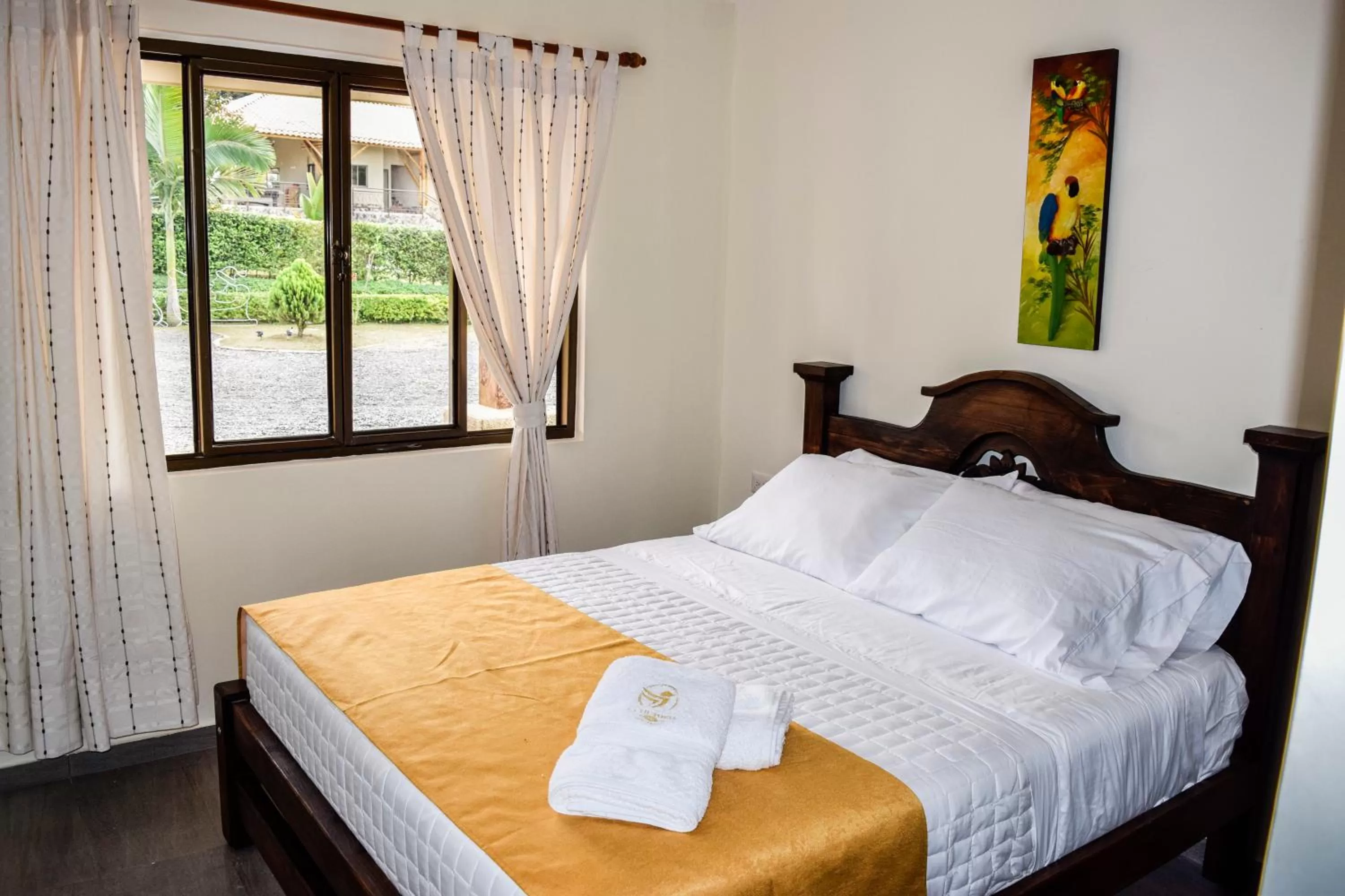 Bed in La Victoria Hotel Campestre