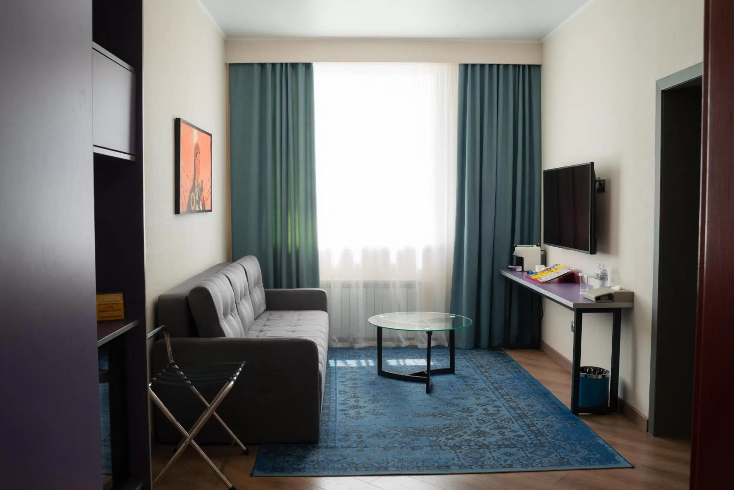 Bed in City Hotel Shymkent