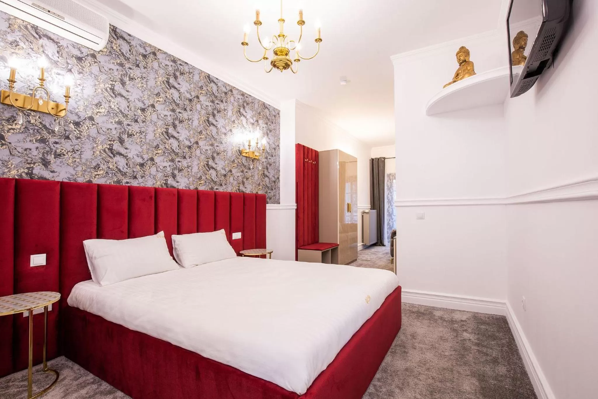 Bed in Hotel Vila Central Boutique Satu Mare