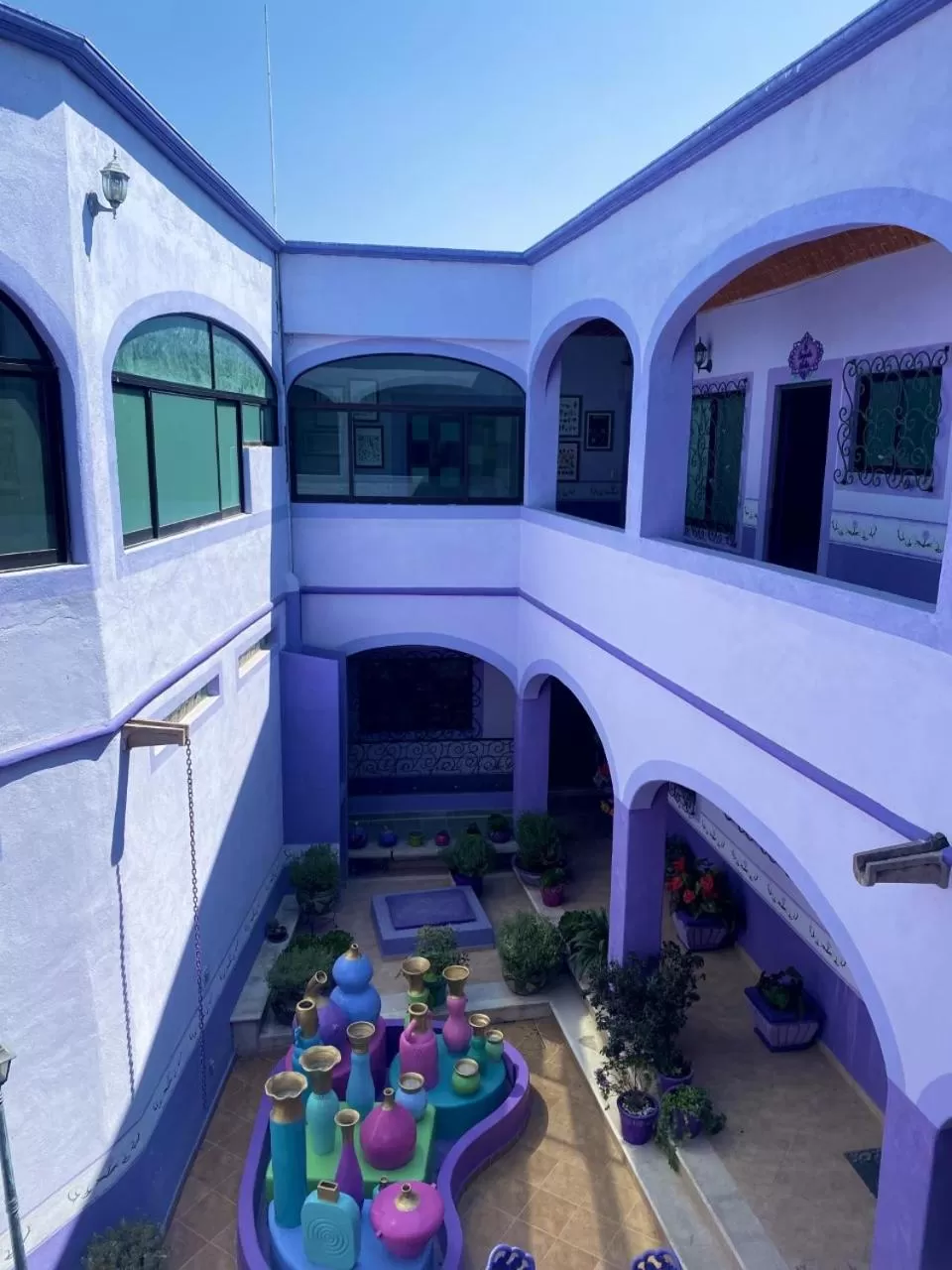 Patio in Hotel Vida en Rosas