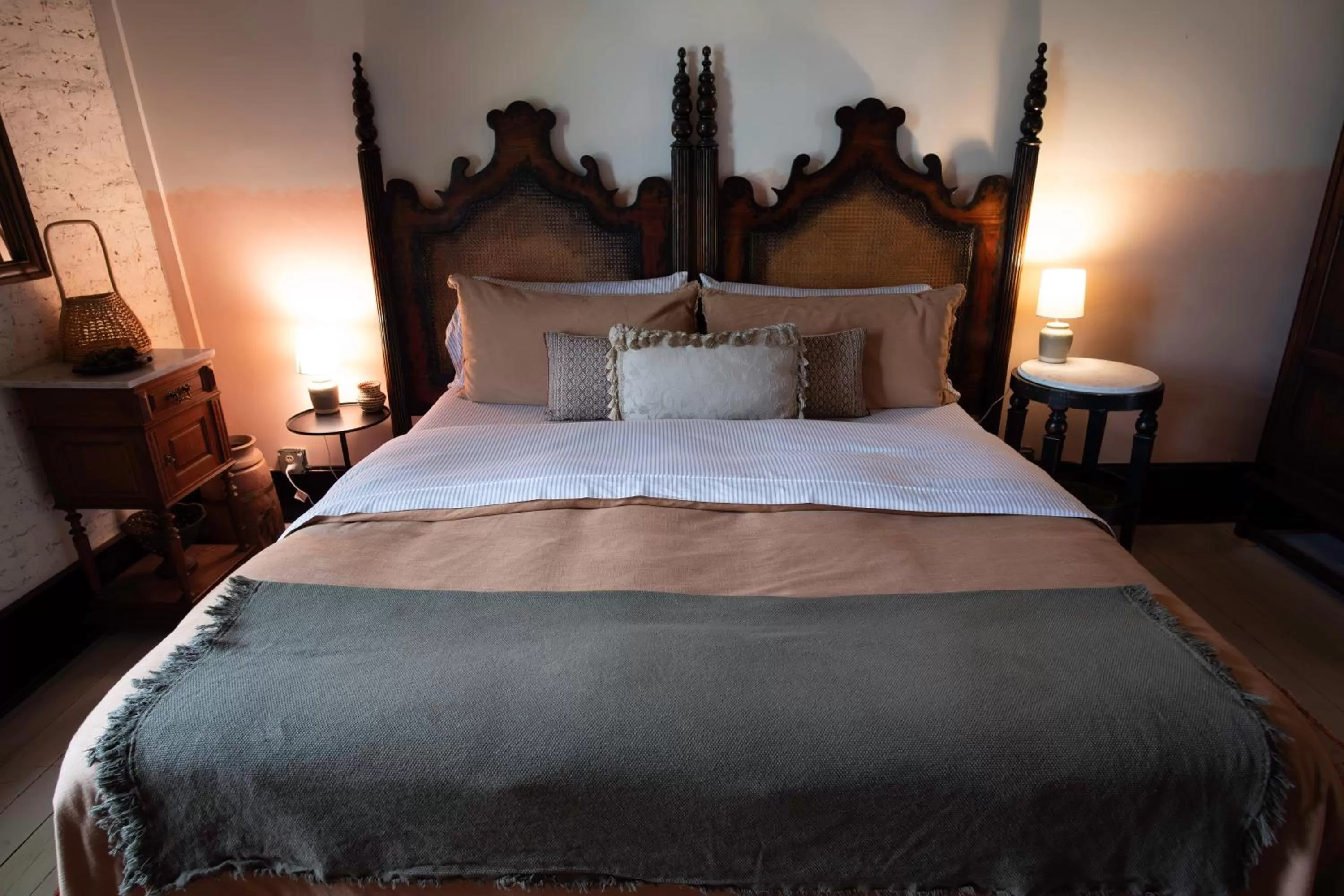 Bed in Beard and Lady Inn