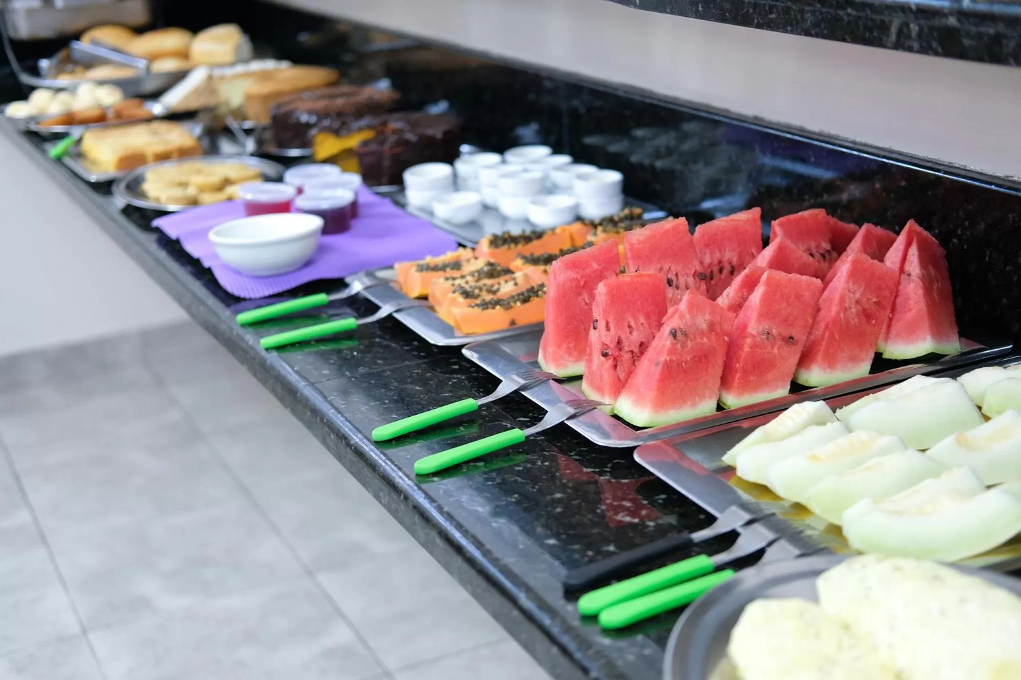 Breakfast in Hotel Almanara Cuiabá-Mato Grosso-Brasil