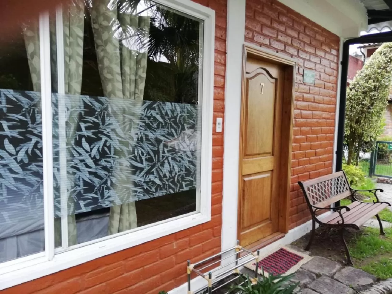 Garden in La Casa del Molino Blanco B&B