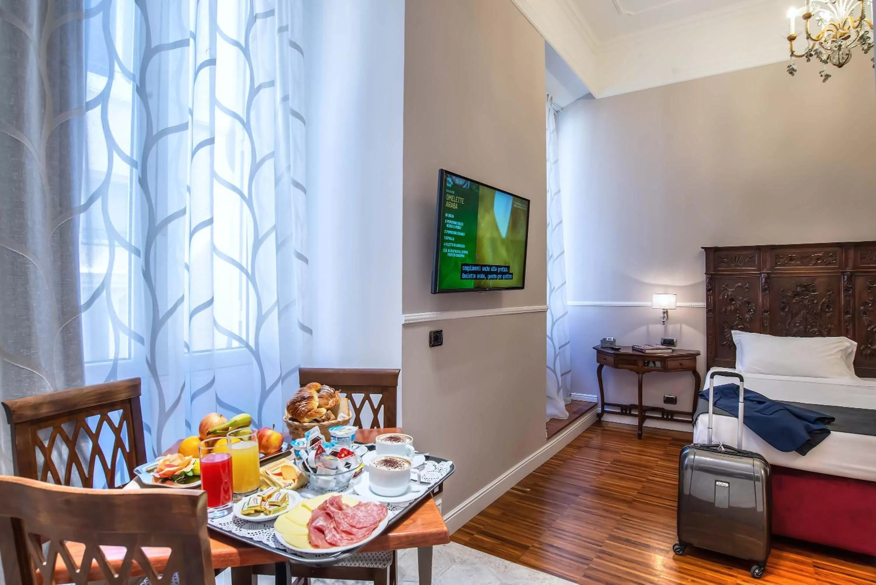 Breakfast in I TRE MOSCHETTIERI - D'ARTAGNAN Luxury Guest House