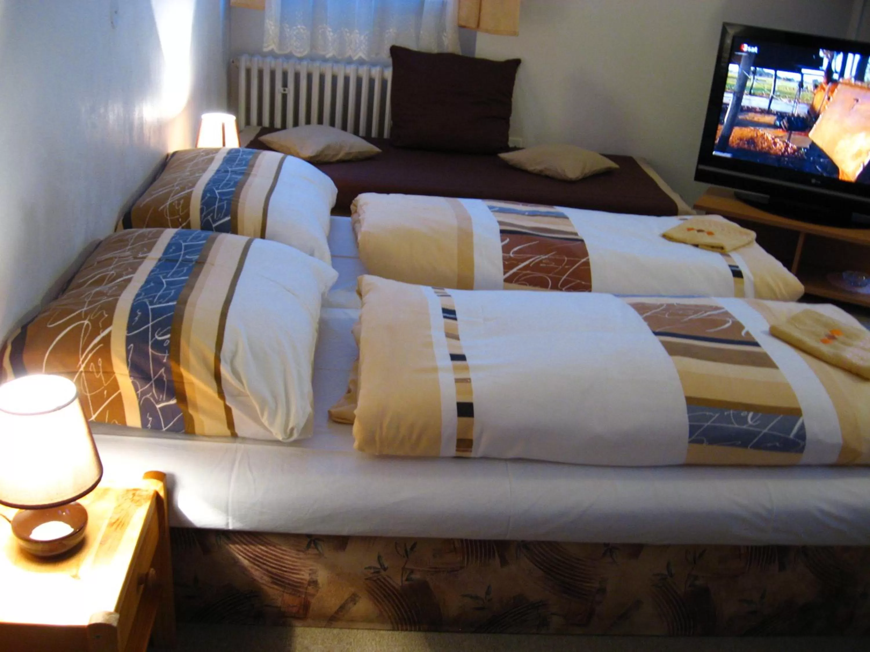 Photo of the whole room, Bed in Penzión Slávia
