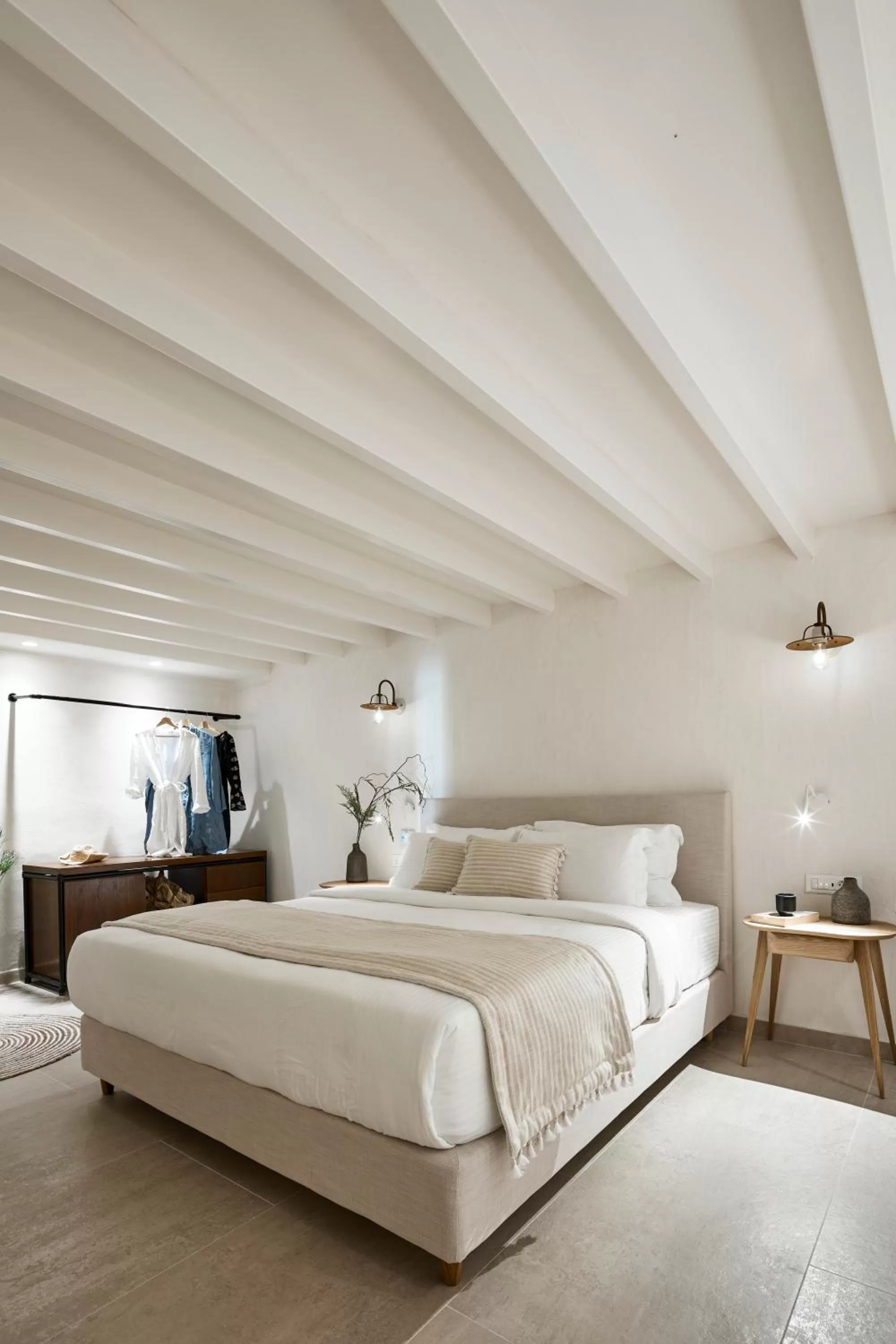 Bed in Winery Hotel 1870