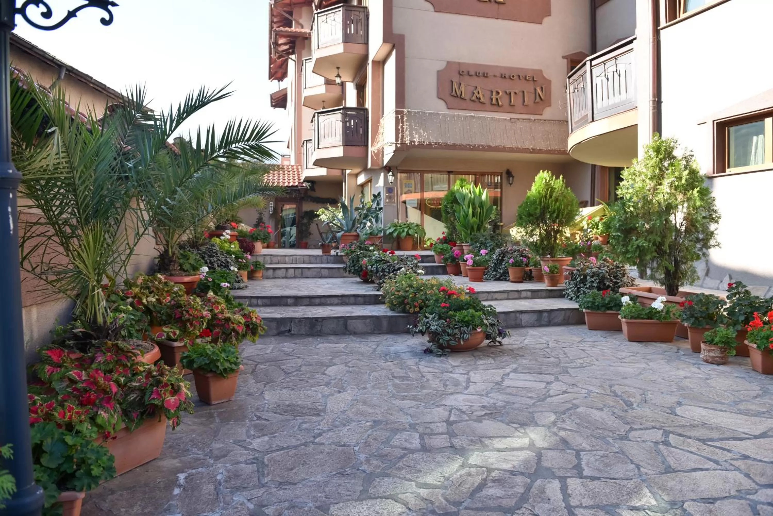 Facade/entrance in Martin Club Hotel