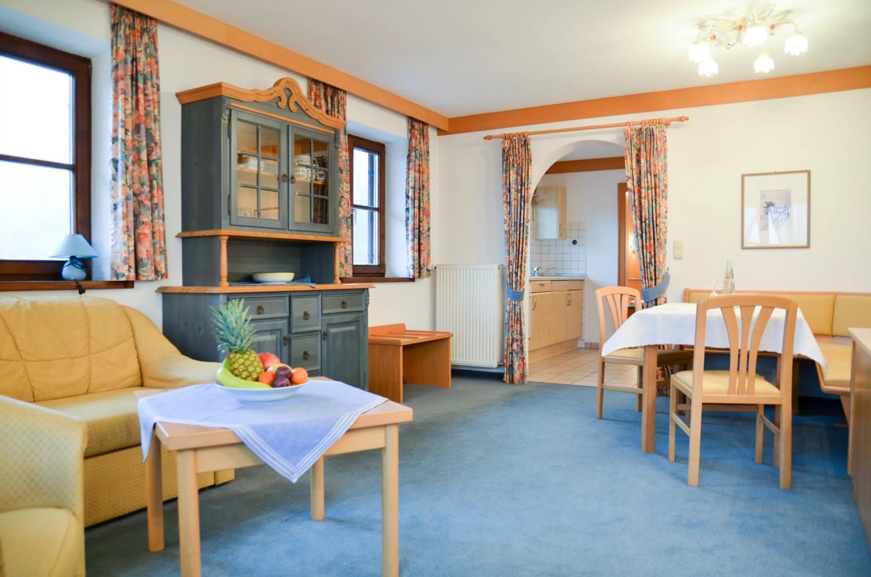 Living room in Hotel Restaurant Ferienwohnungen ALPENHOF