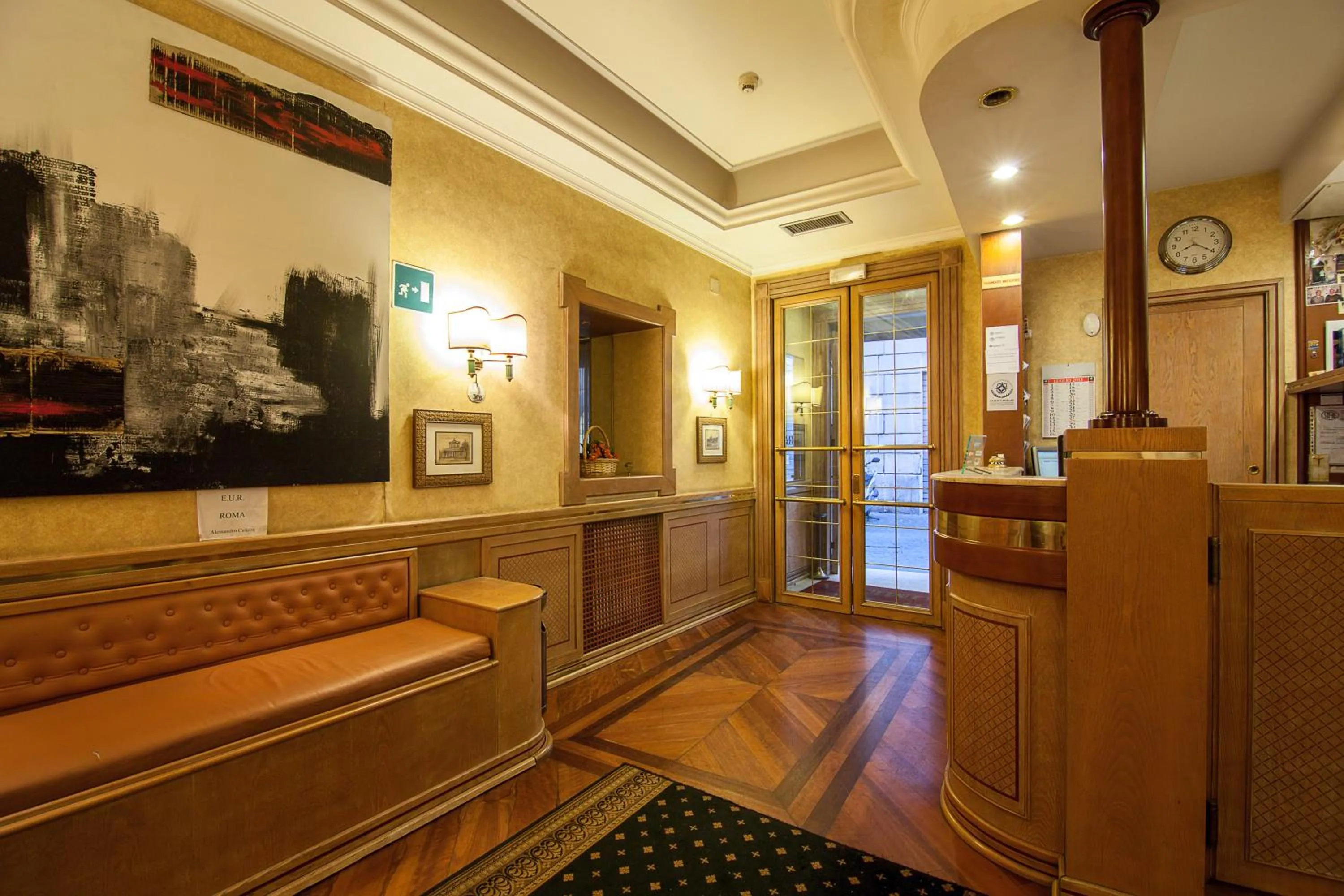 Lobby or reception in Hotel Pomezia