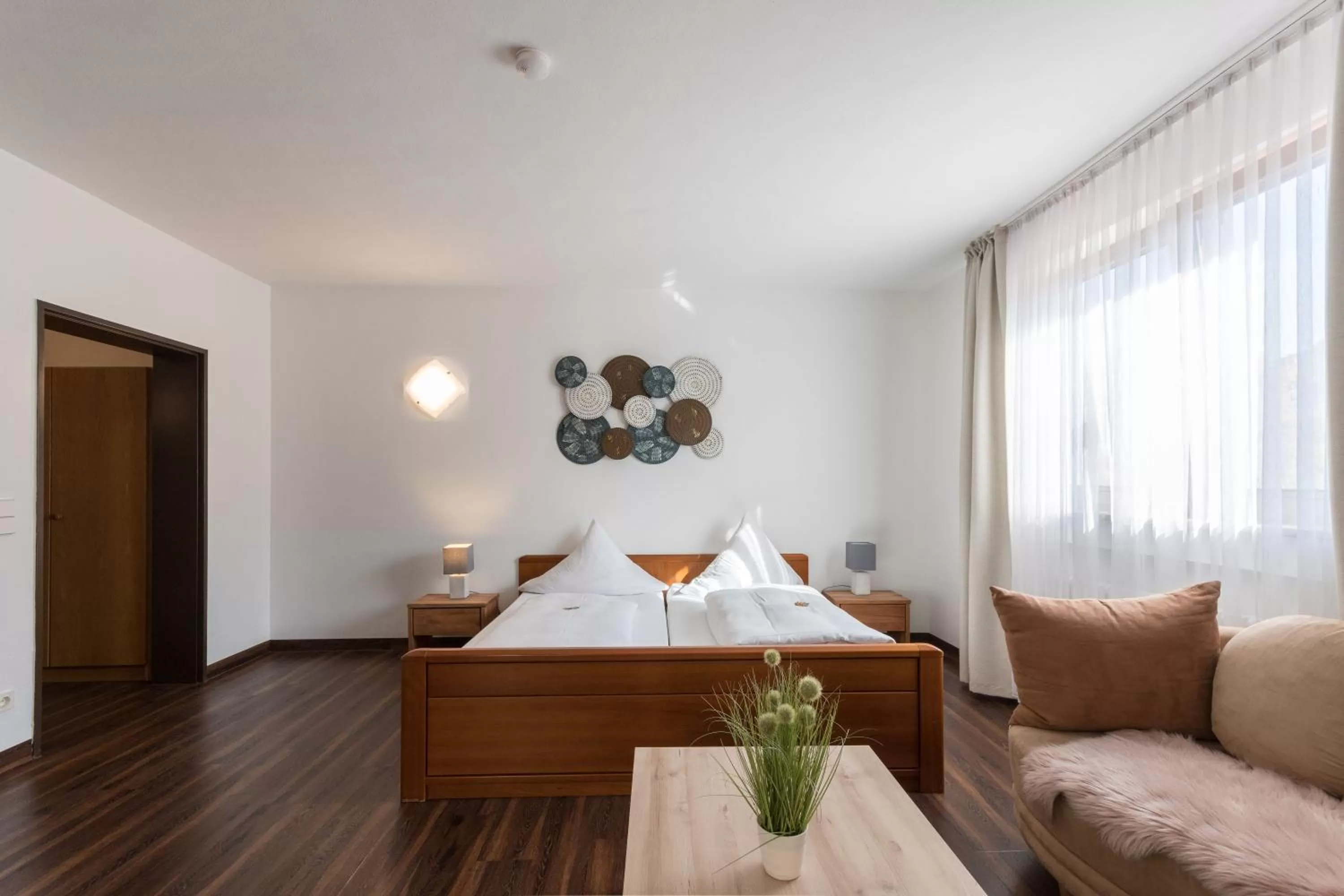 Bed in Hotel Bartholomäus