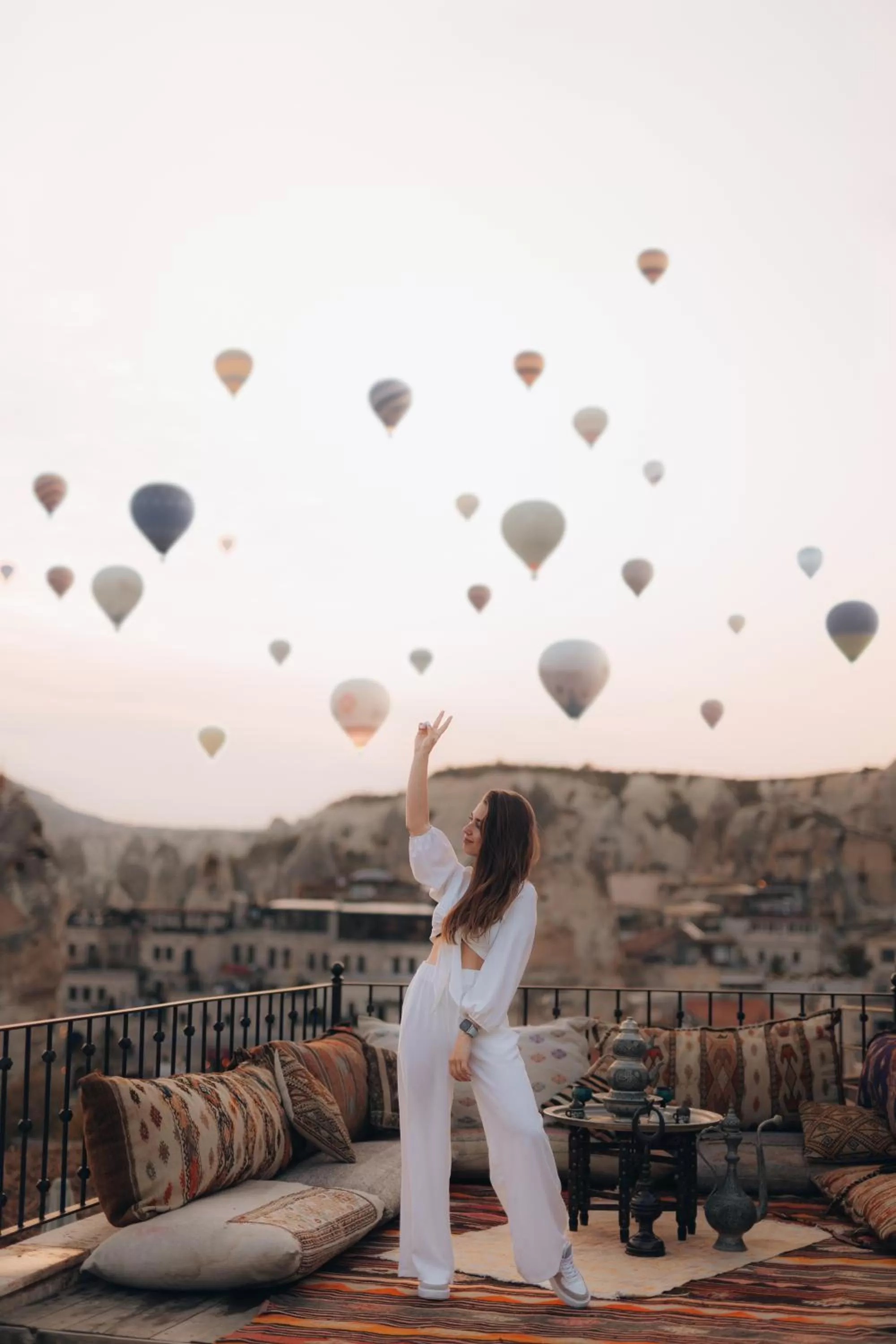 People in Zara Cave Hotel