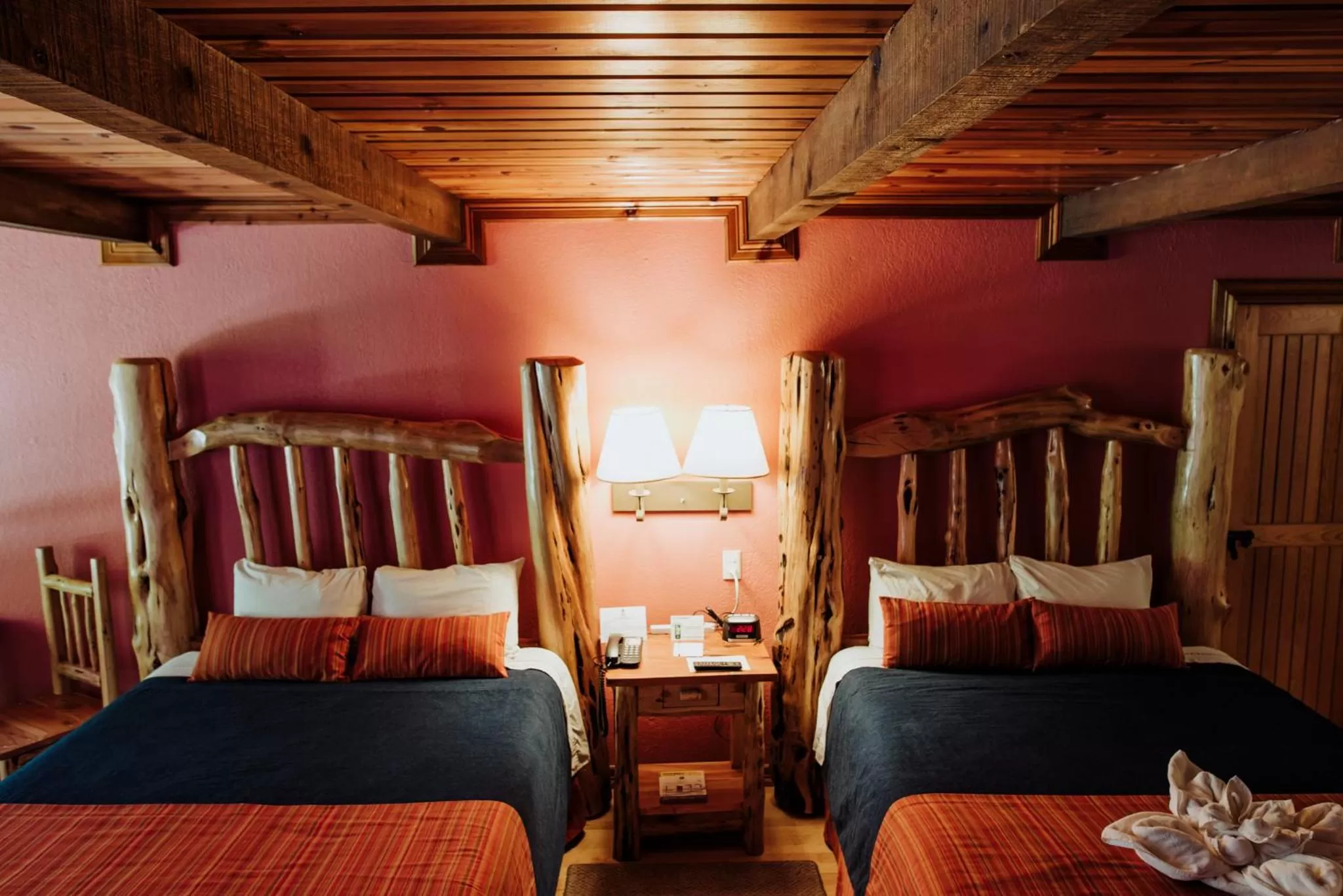 Bed in The Lodge At Creel Eco - Hotel & Spa